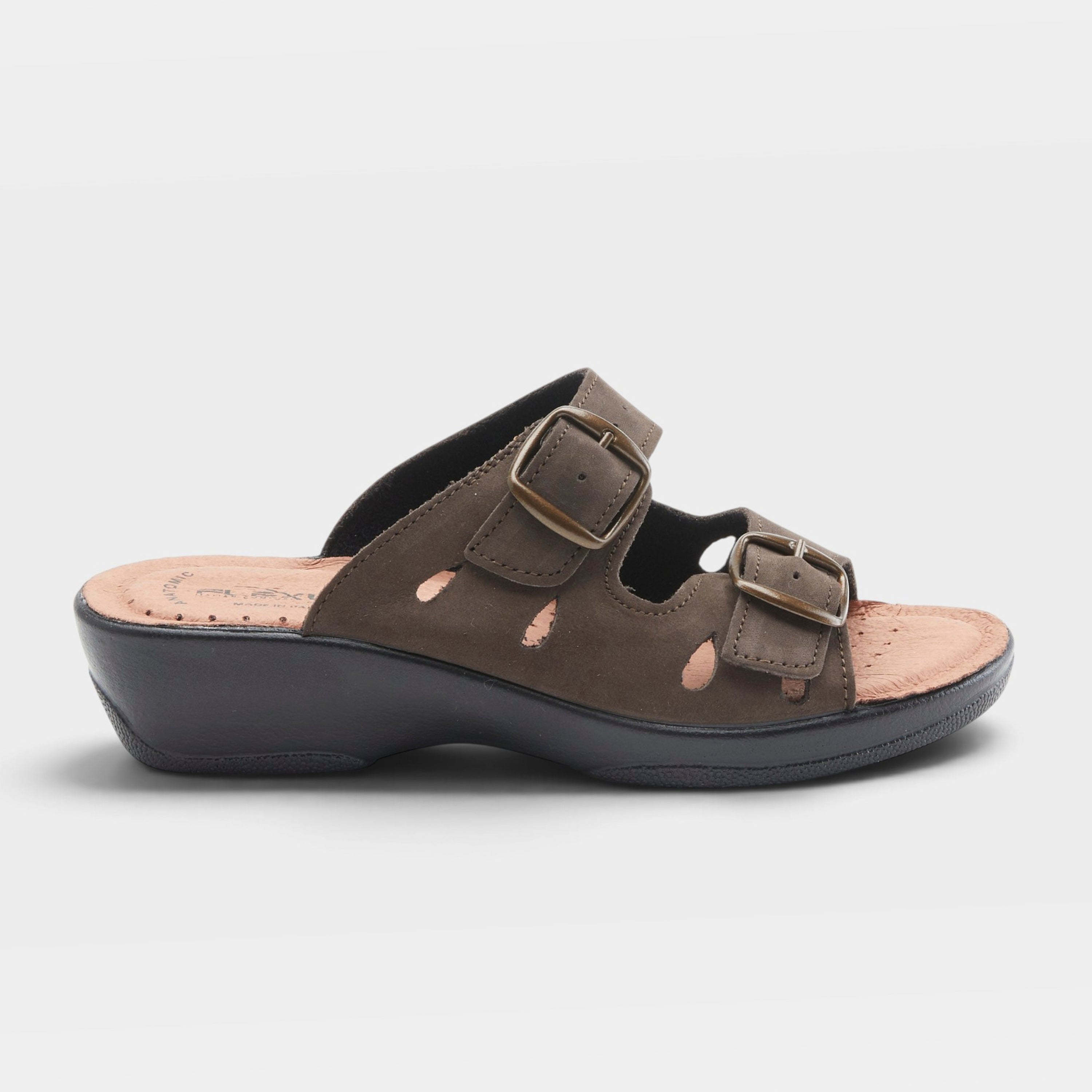 Flexus Decca Tan Nubuck Sandal
