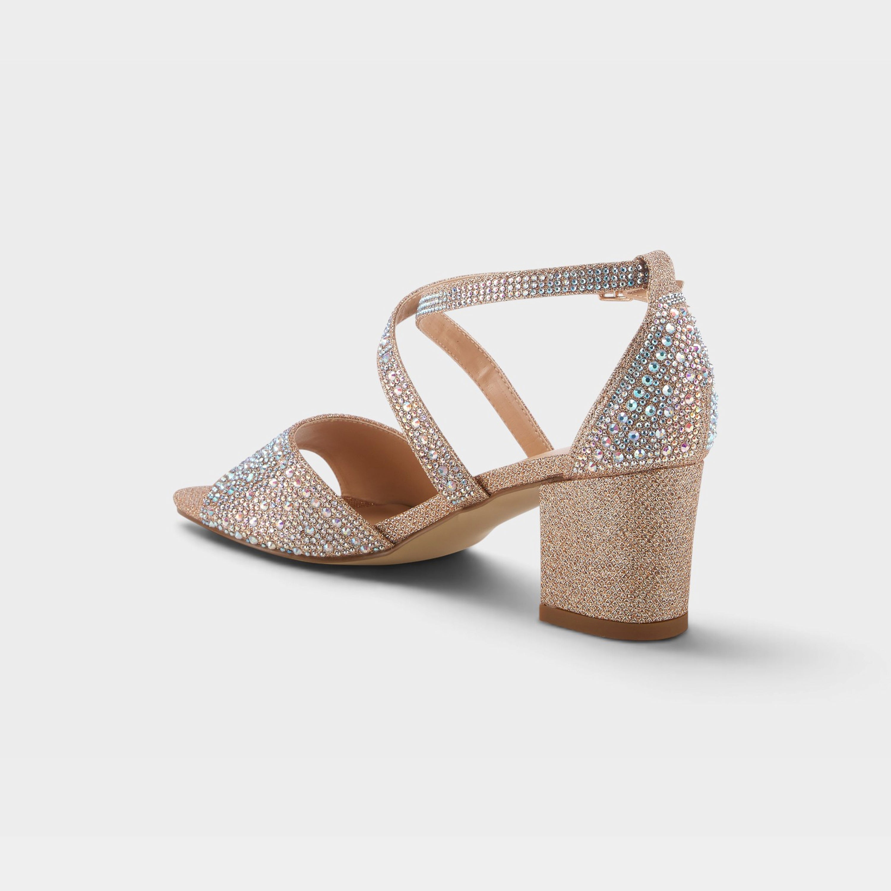 Patrizia Delamore Champagne Sandal