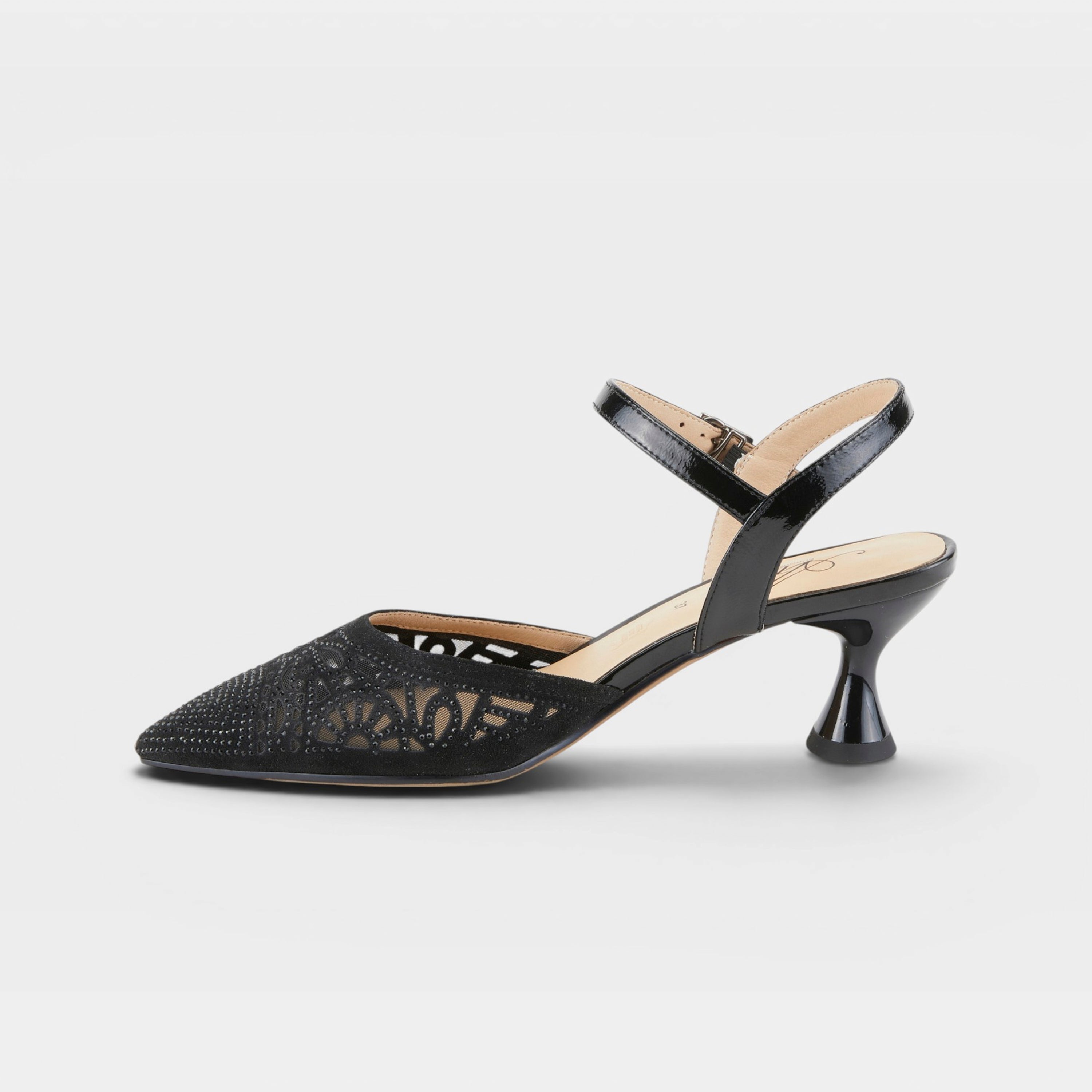 Azura Delicate Black Sandal