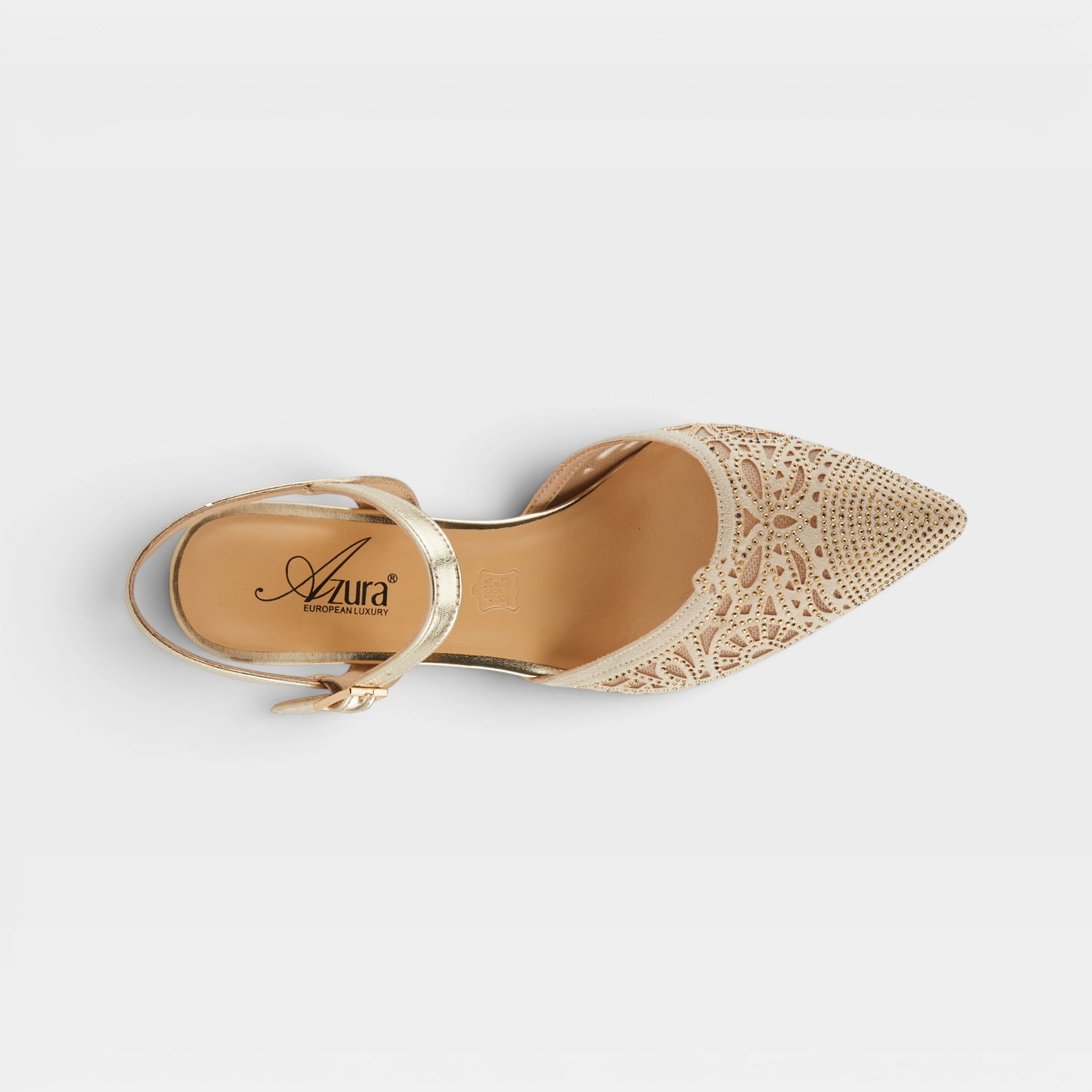 Azura Delicate Soft Gold Sandal