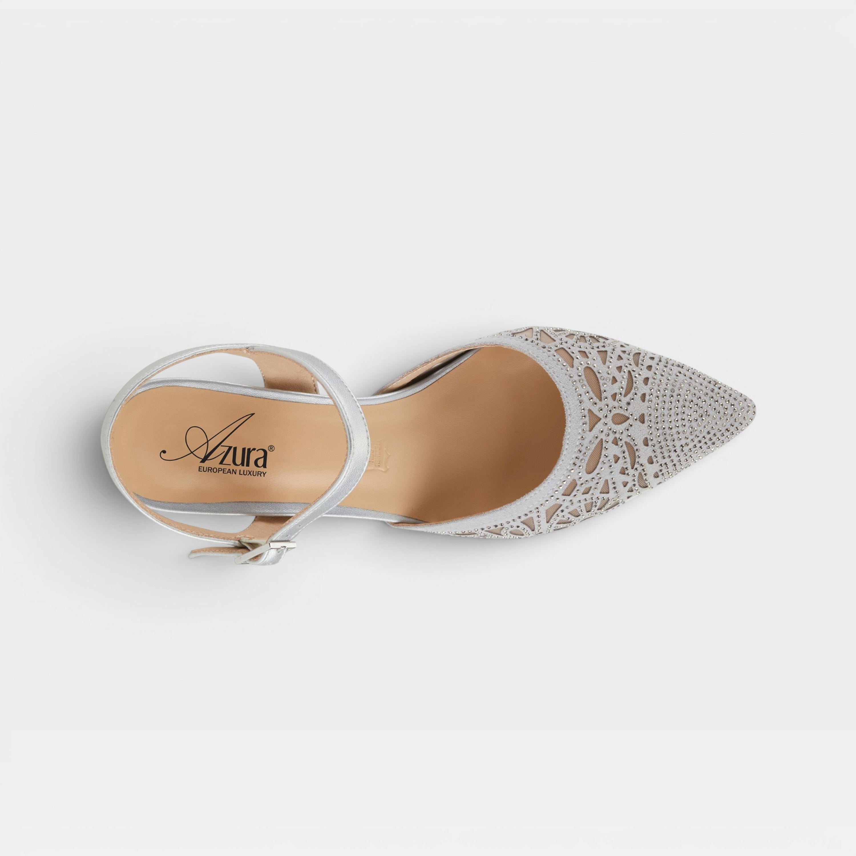 Azura Delicate Silver Sandal