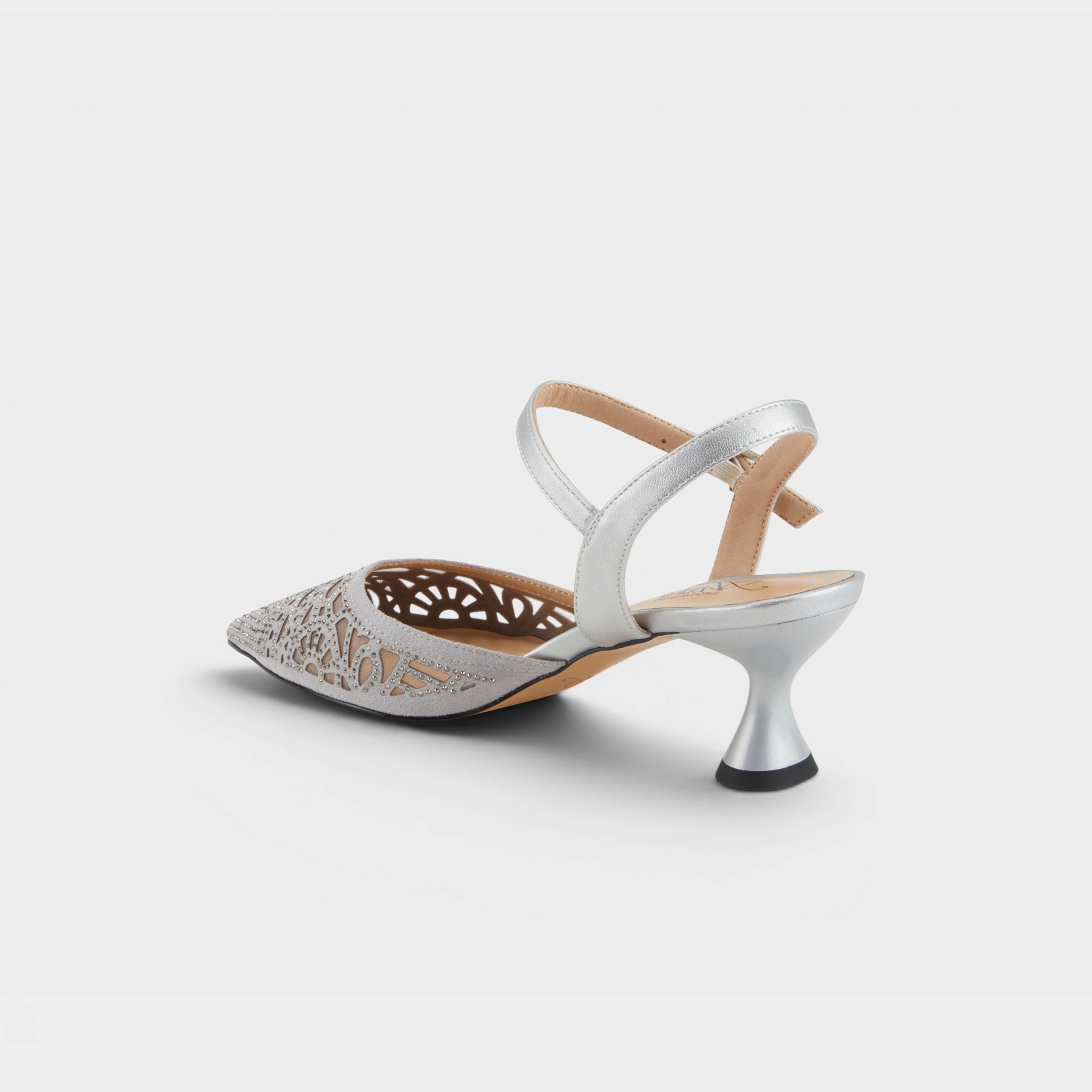 Azura Delicate Silver Sandal