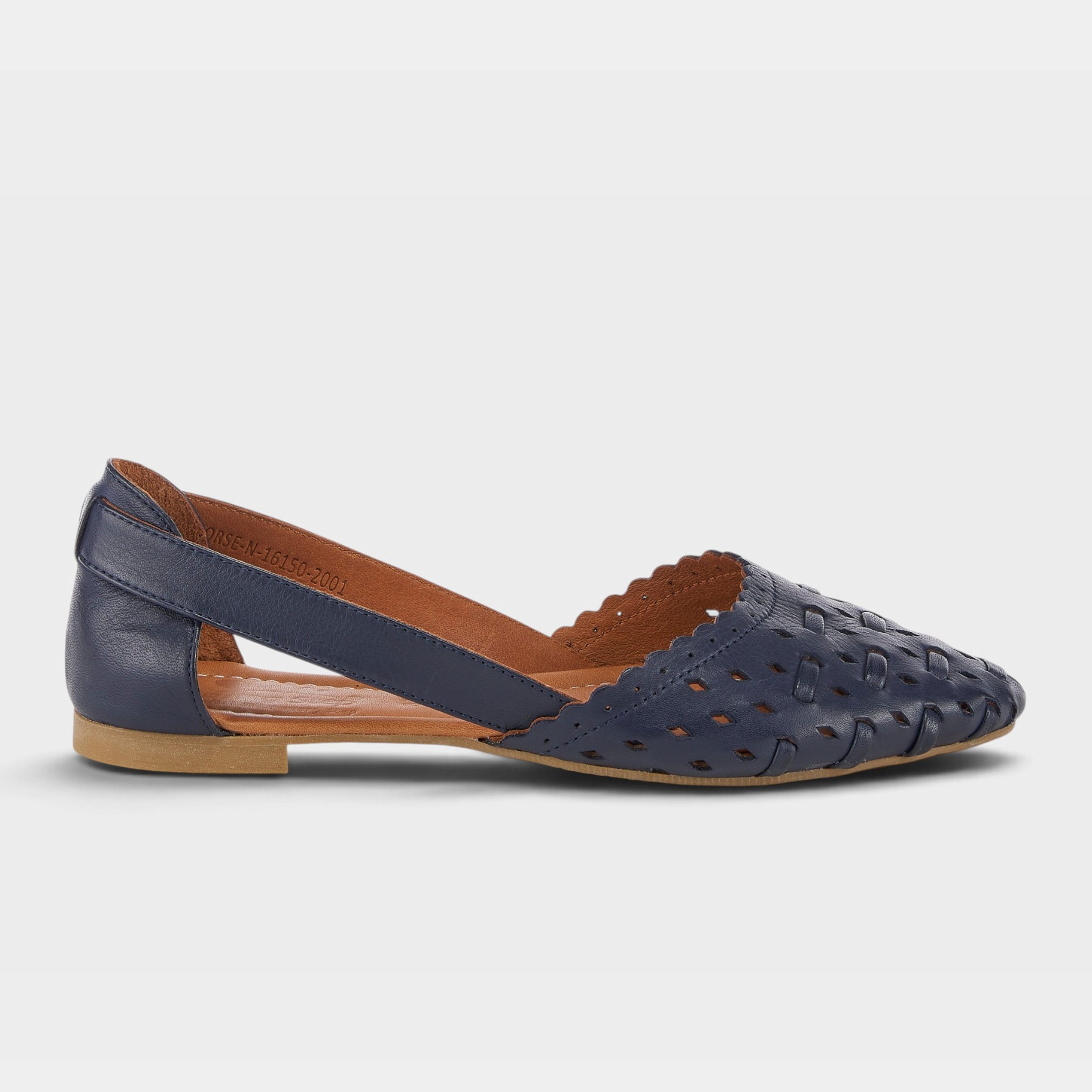 Spring Step Delorse Navy Shoe