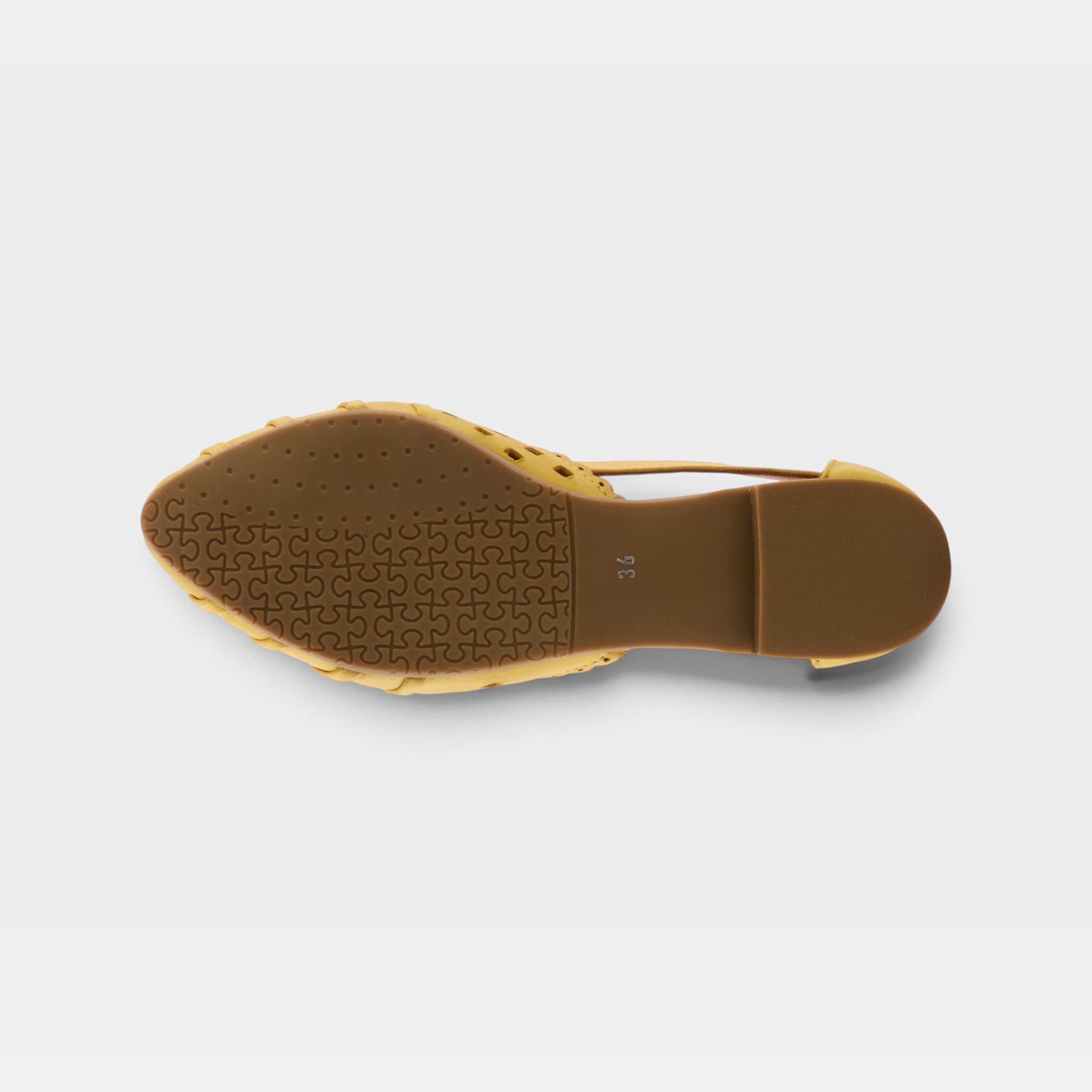 Spring Step Delorse Yellow Shoe