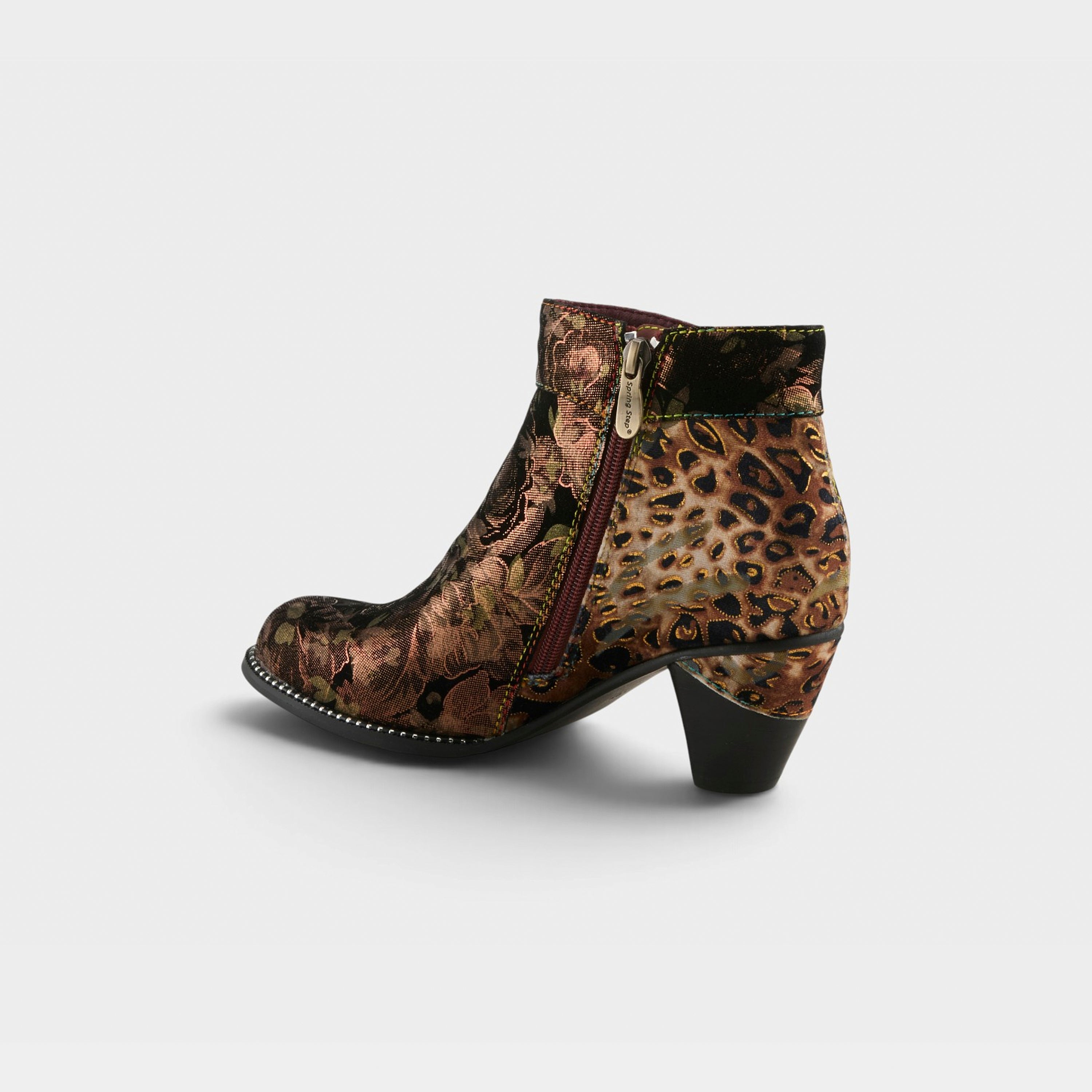 L'Artiste Dessalynn boots in Bronze Multi, alternate angle view
