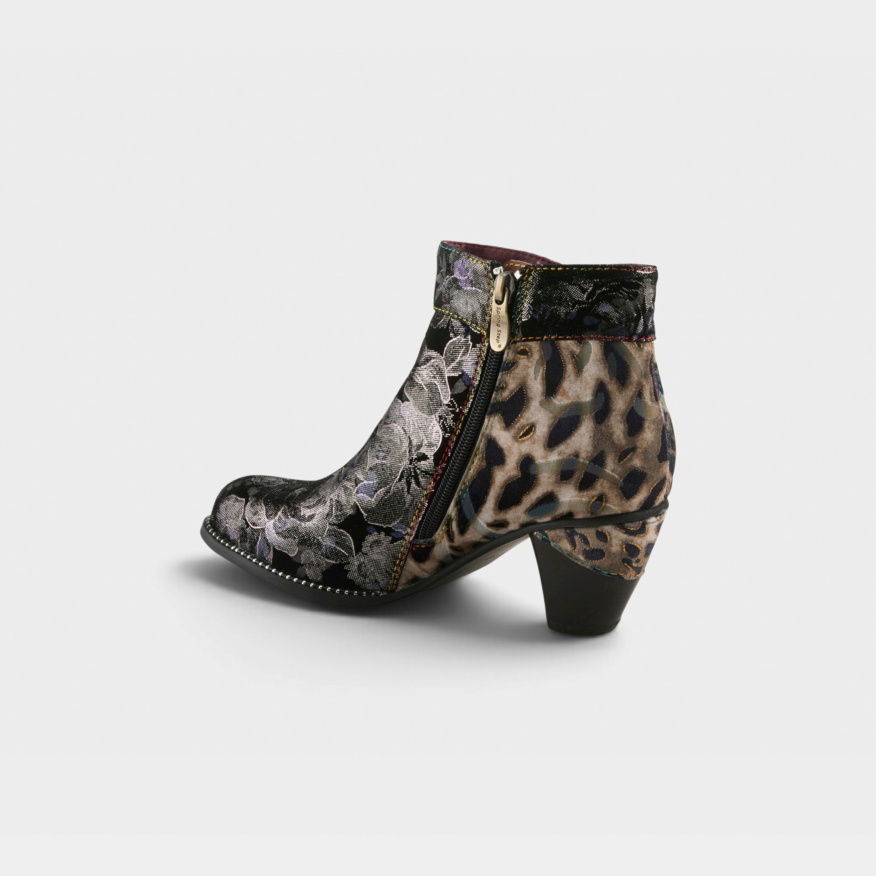 L'Artiste Dessalynn boots in Pewter Multi, alternate angle view