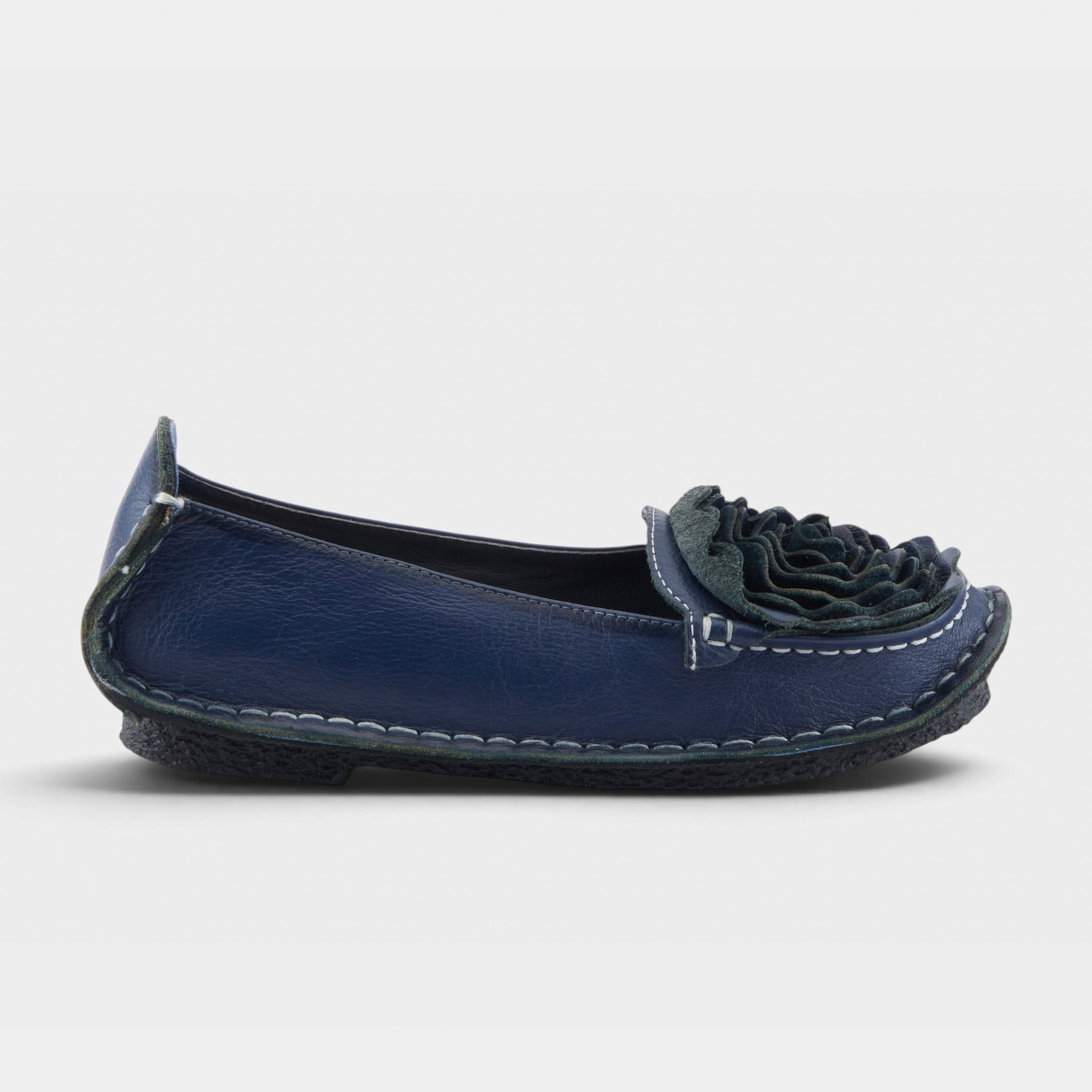 L'Artiste Dezi slip-on shoes in Navy, hero view