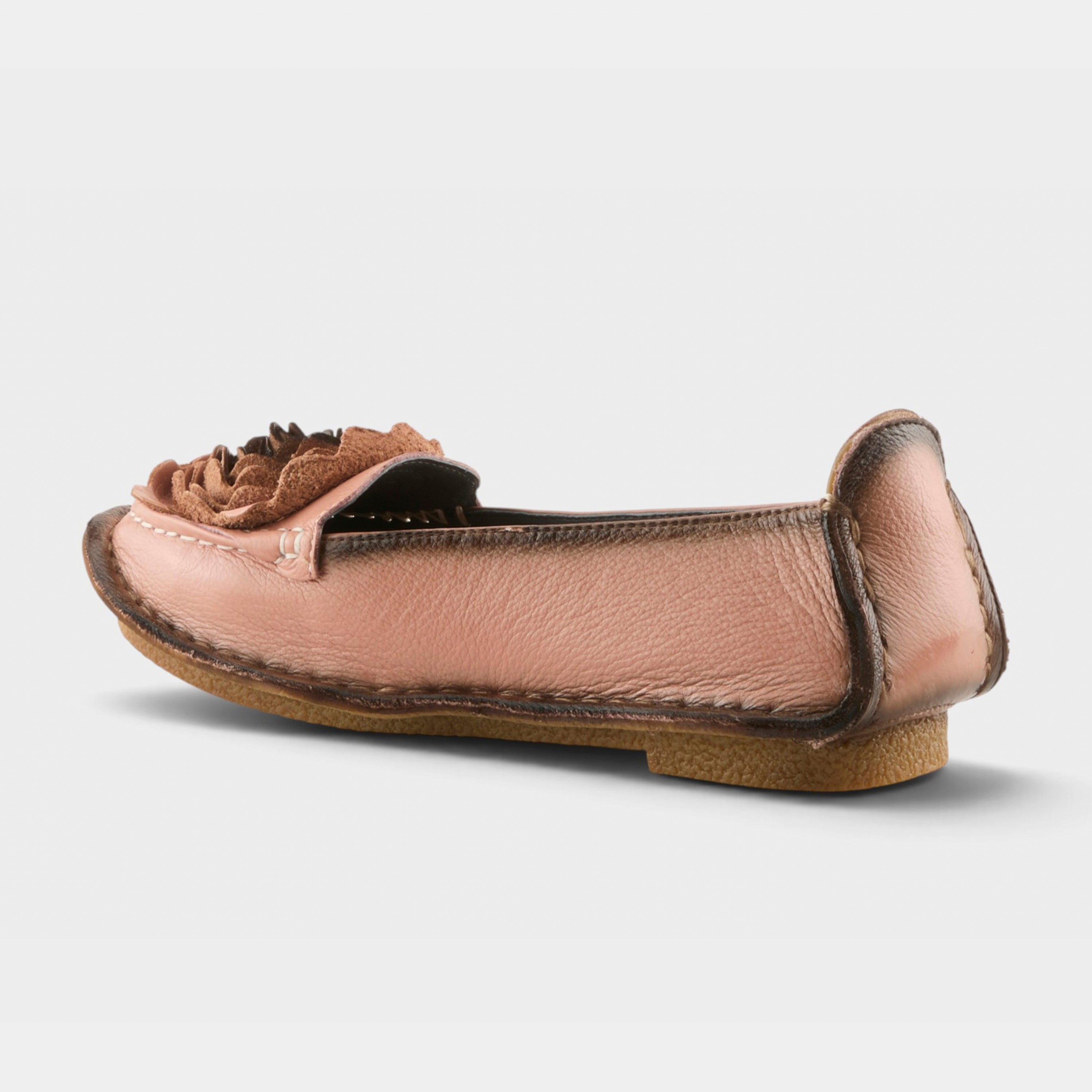 L'Artiste Dezi slip-on shoes in Pink, alternate angle view