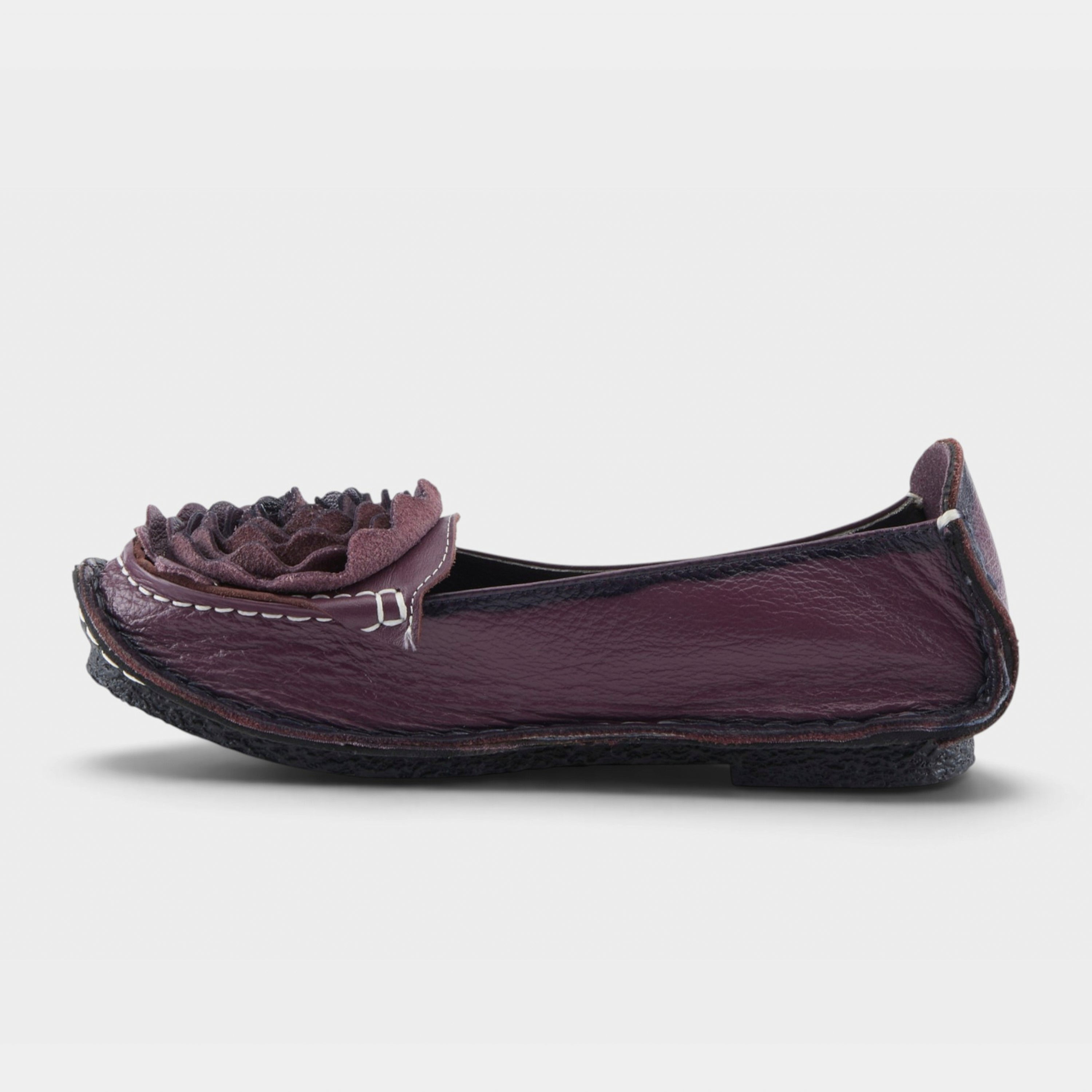 L'Artiste Dezi slip-on shoes in Purple, side view