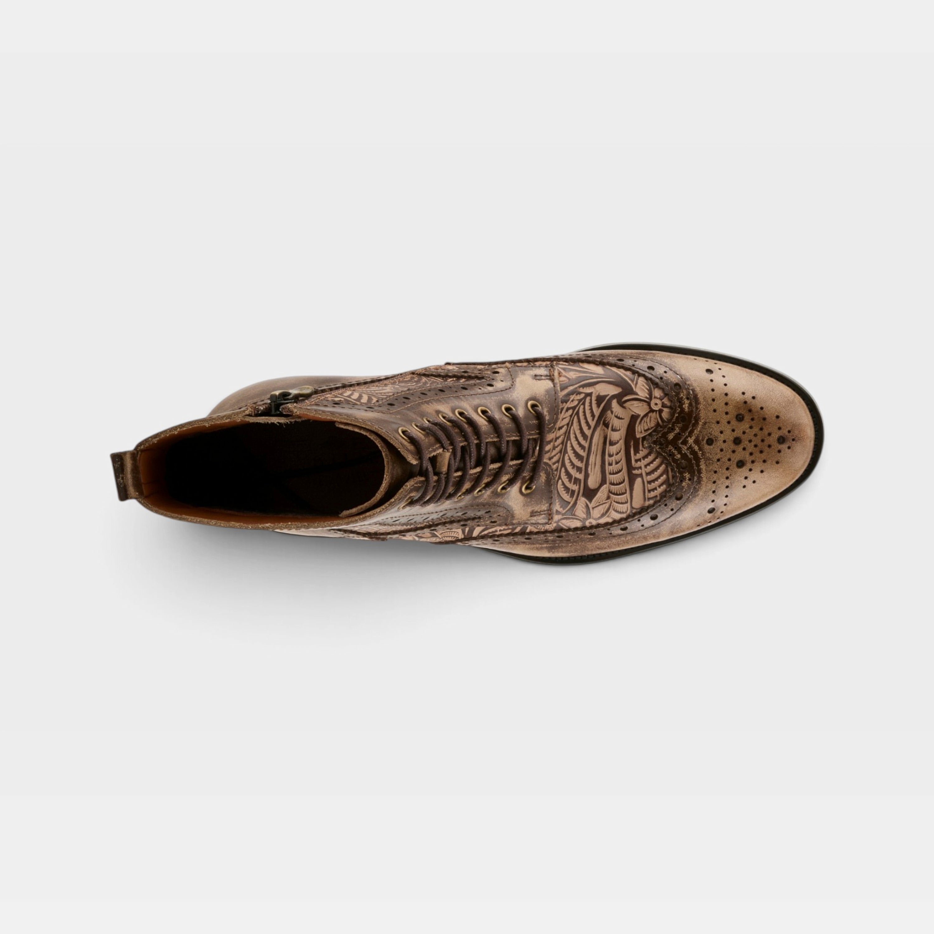 L'Artiste Men Digginit Light Brown Multi Boot