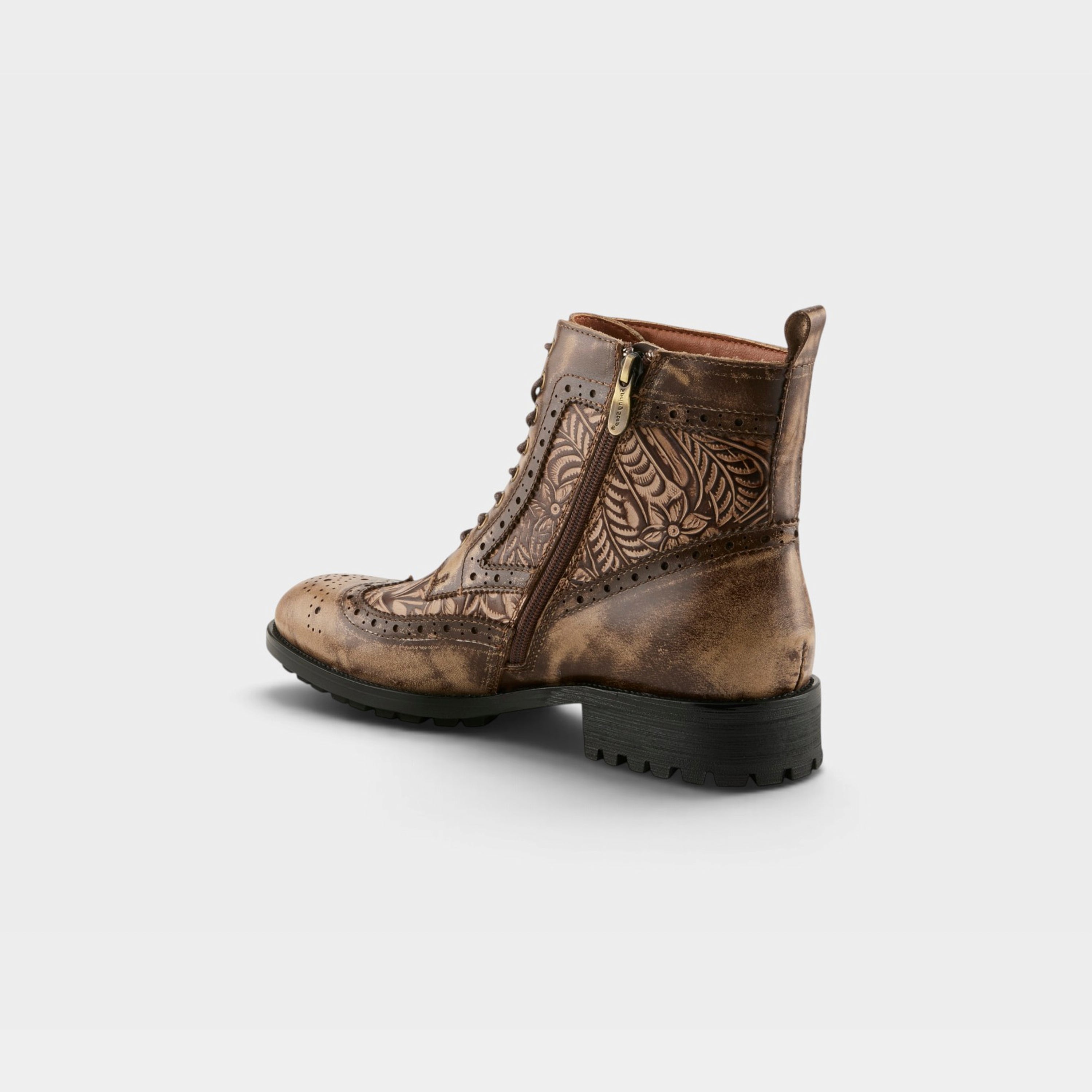 L'Artiste Men Digginit Light Brown Multi Boot