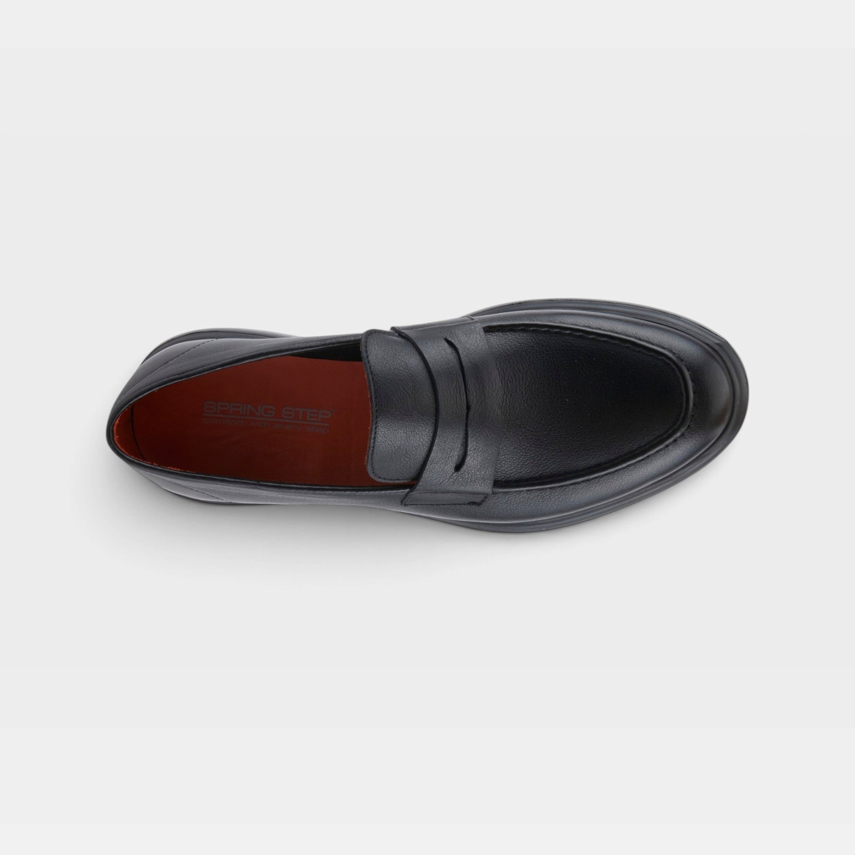 Spring Step Men Donohue Black Casual Shoe