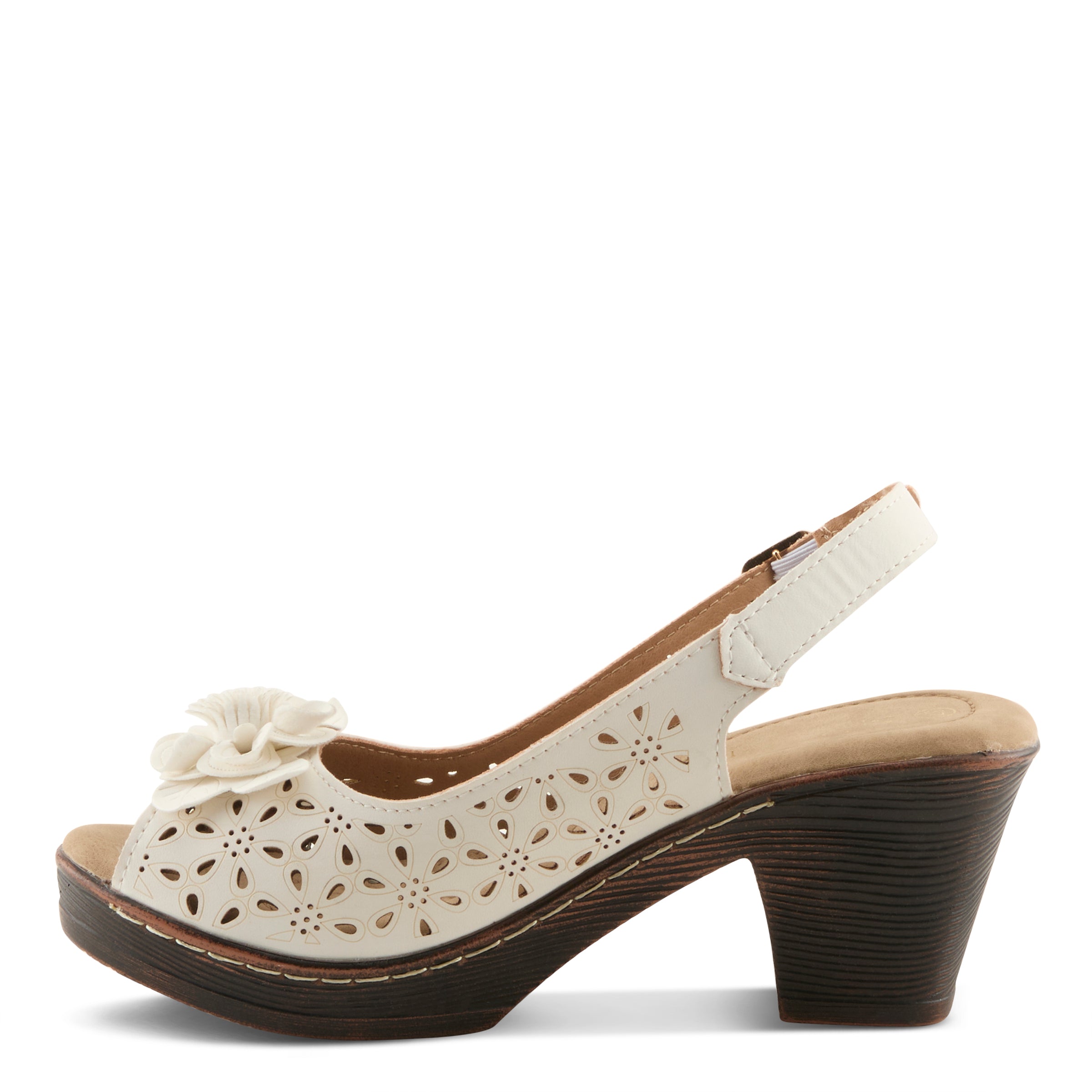 Patrizia PATRIZIA DORIDAY SLINGBACK SANDAL sandal in white with stylish fashion design