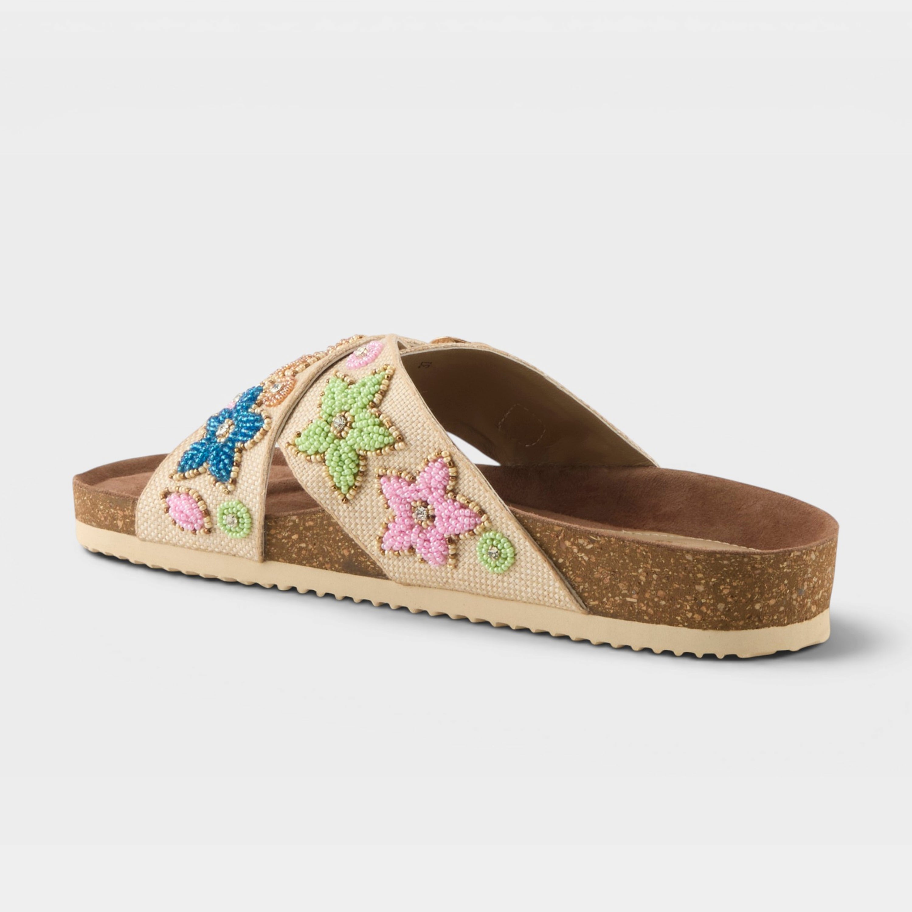 Azura Eilish Beige Multi Sandal
