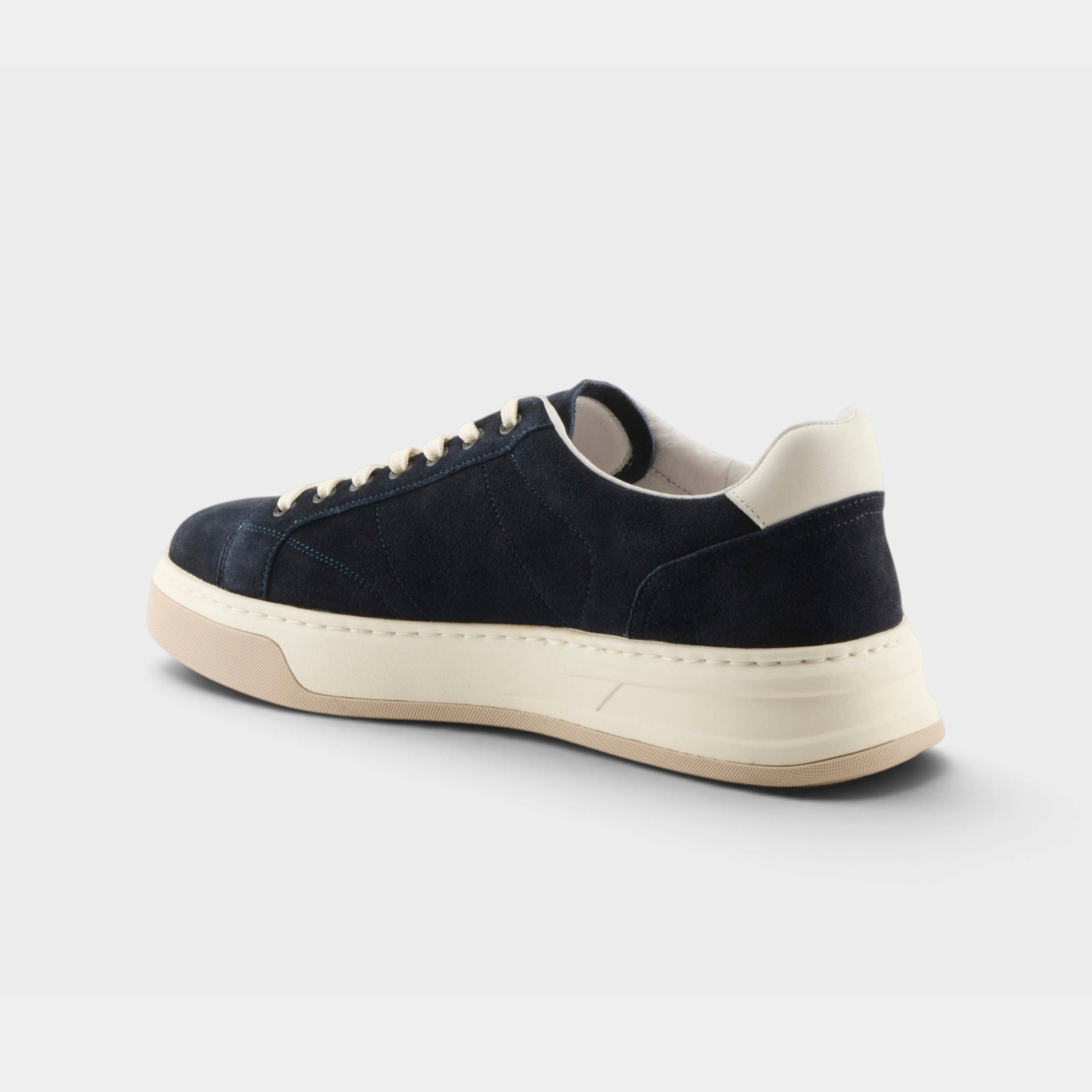 Spring Step Men Elroy Navy Suede Sneaker