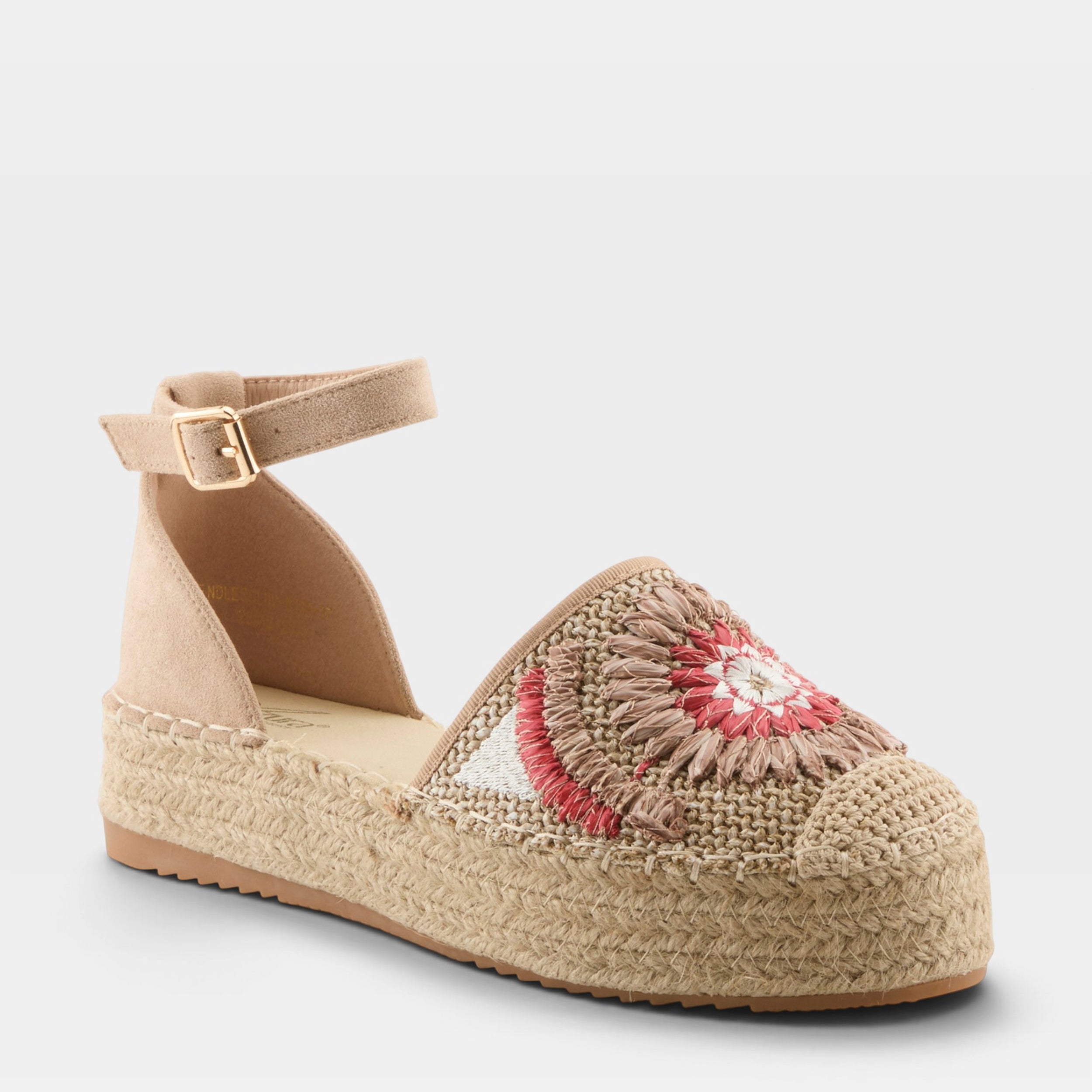 Azura Endlessluv Beige Multi Espadrille
