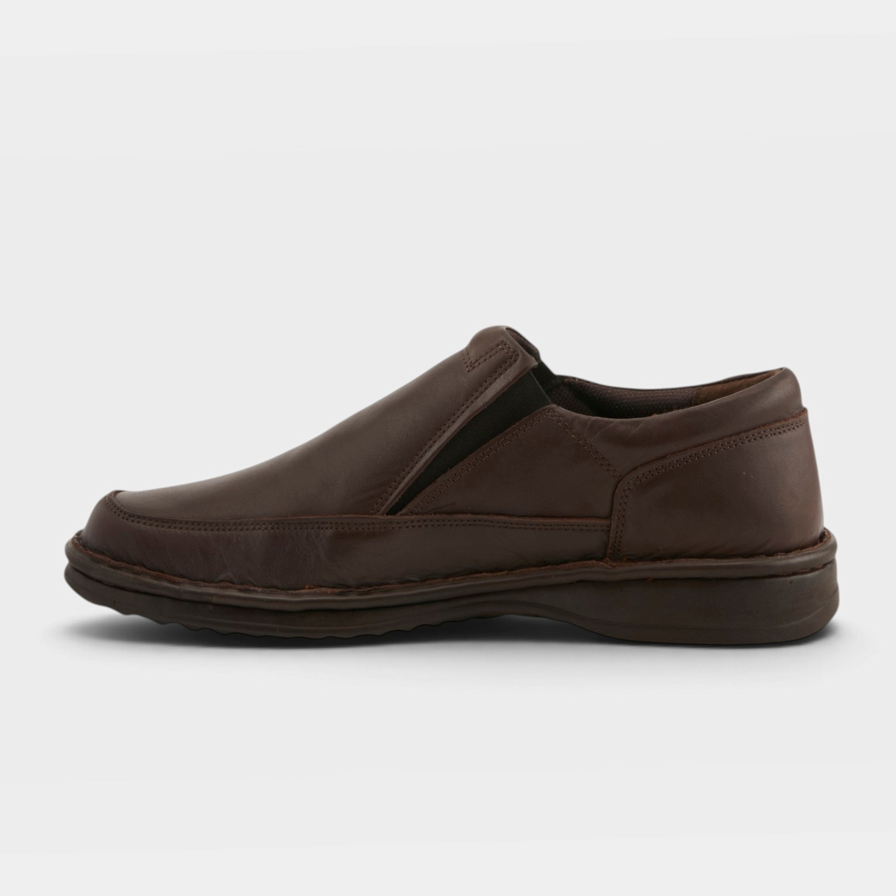 Spring Step Men Enzo Brown Slip-On Shoe