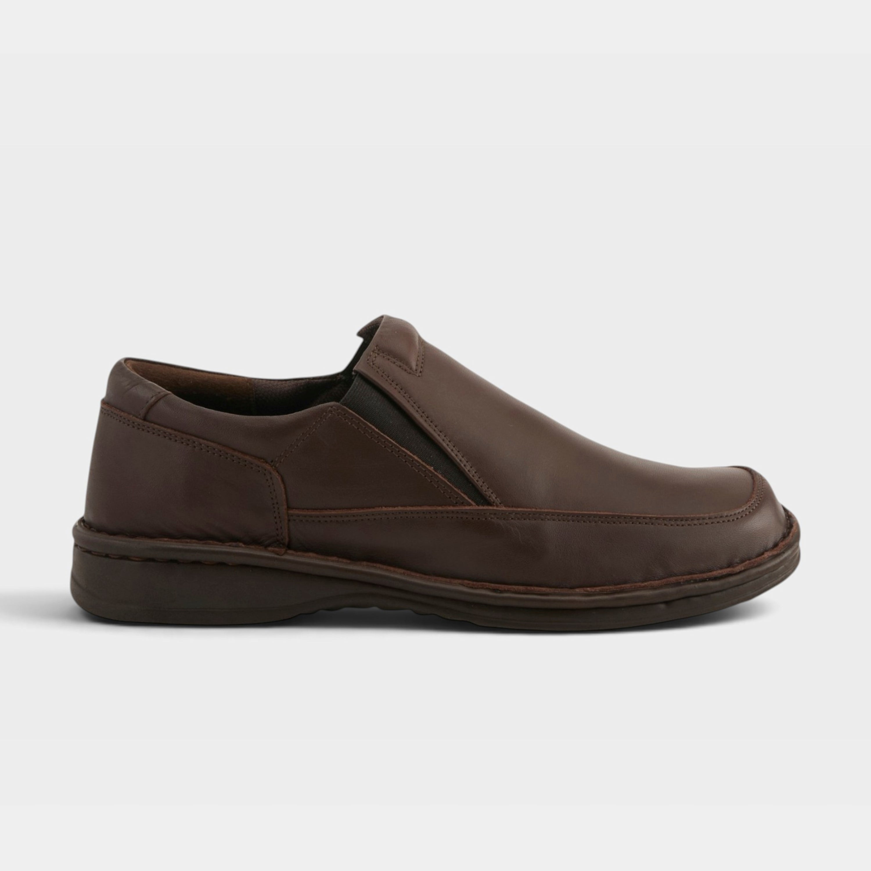 Spring Step Men Enzo Brown Slip-On Shoe