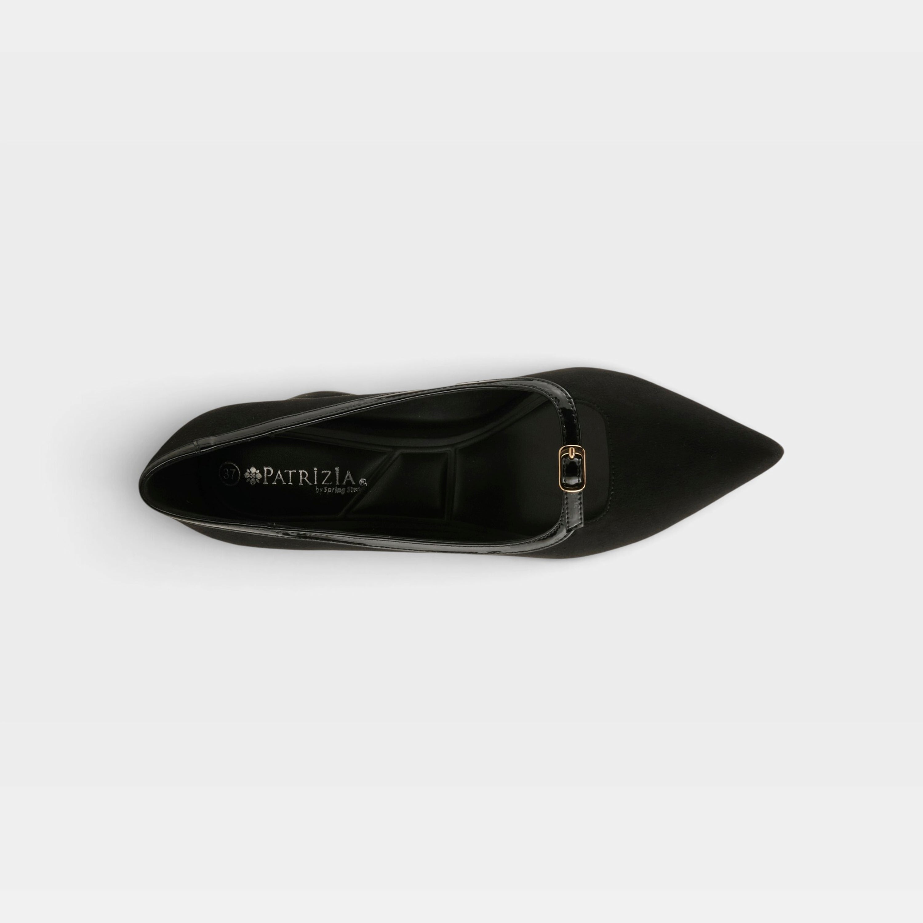 Patrizia Erone Black Faux Suede Shoe