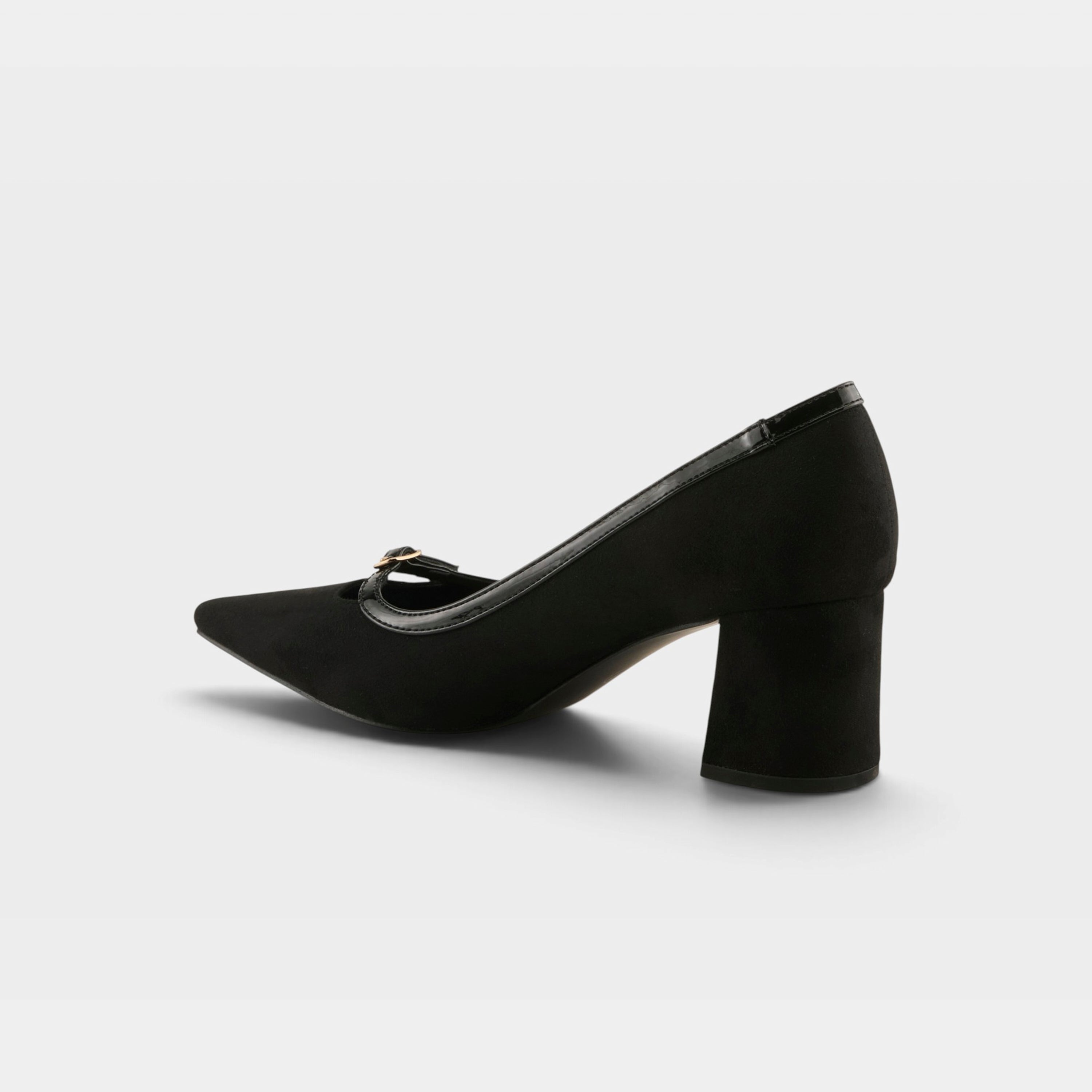 Patrizia Erone Black Faux Suede Shoe