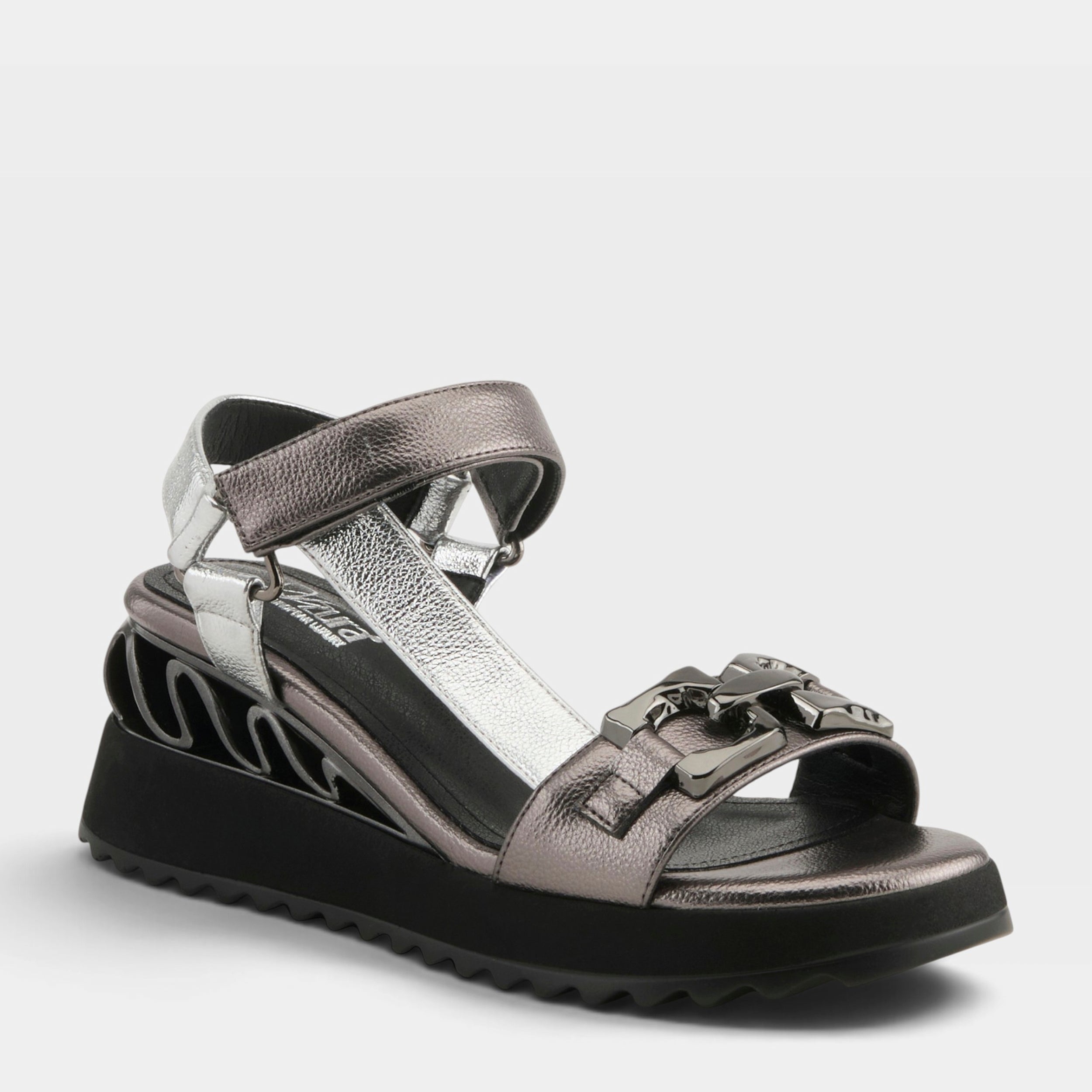 Azura Fabilosi Pewter Multi Sandal