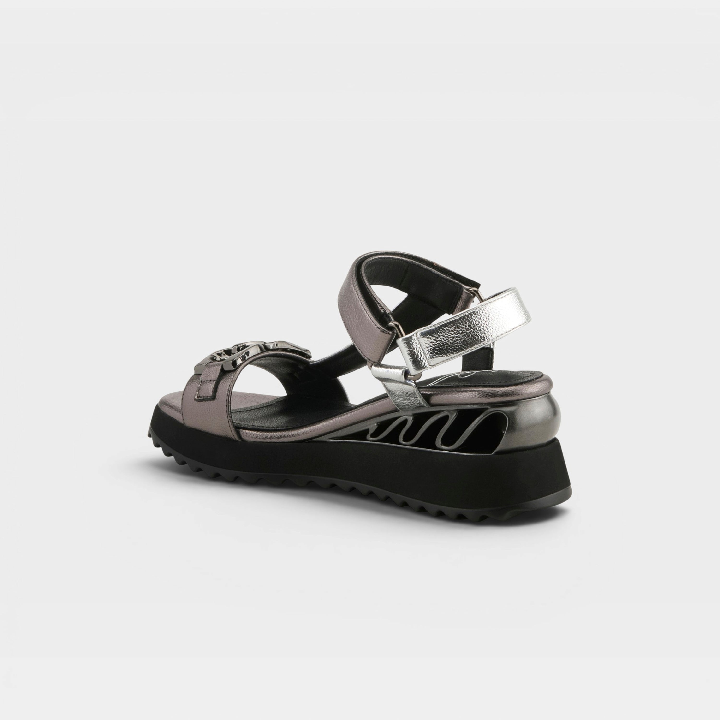 Azura Fabilosi Pewter Multi Sandal