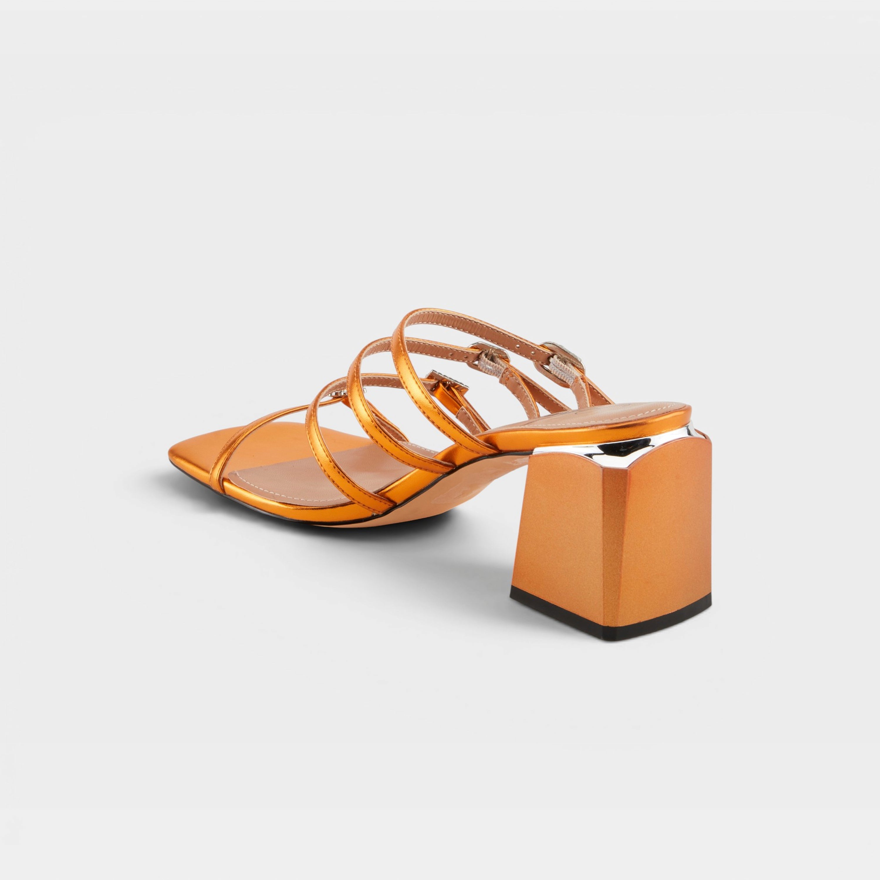 Azura Fancyful Orange Sandal