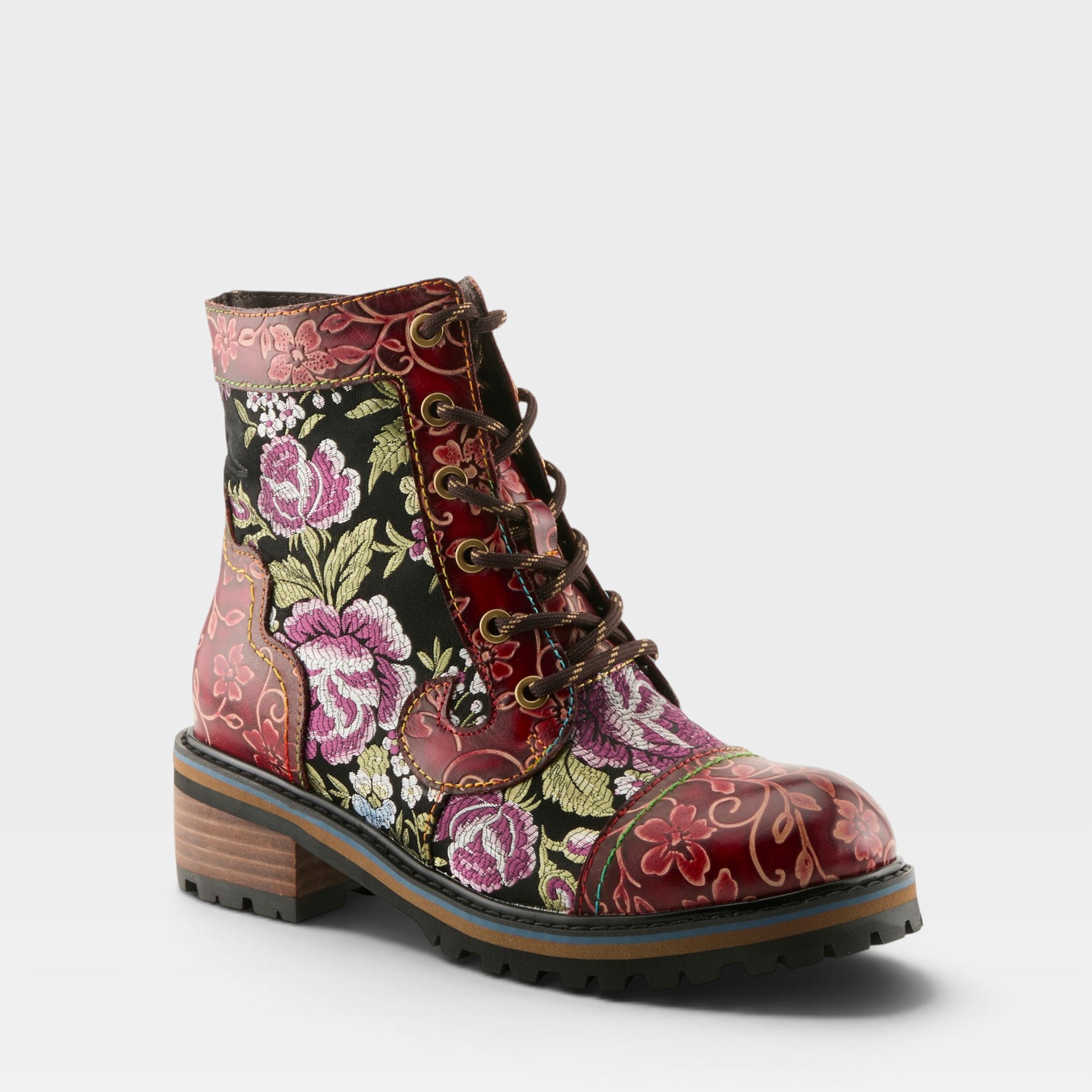 L'Artiste FANTASTIC BOOTIES in RDM, front view