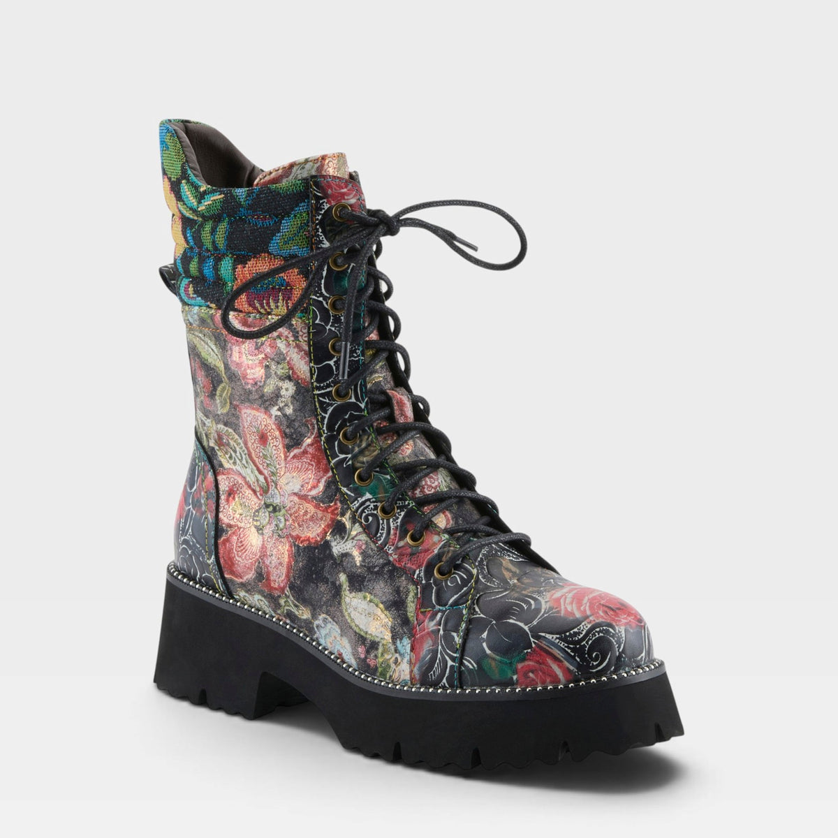 L'Artiste FEROCITI BOOTIES in BM, front view