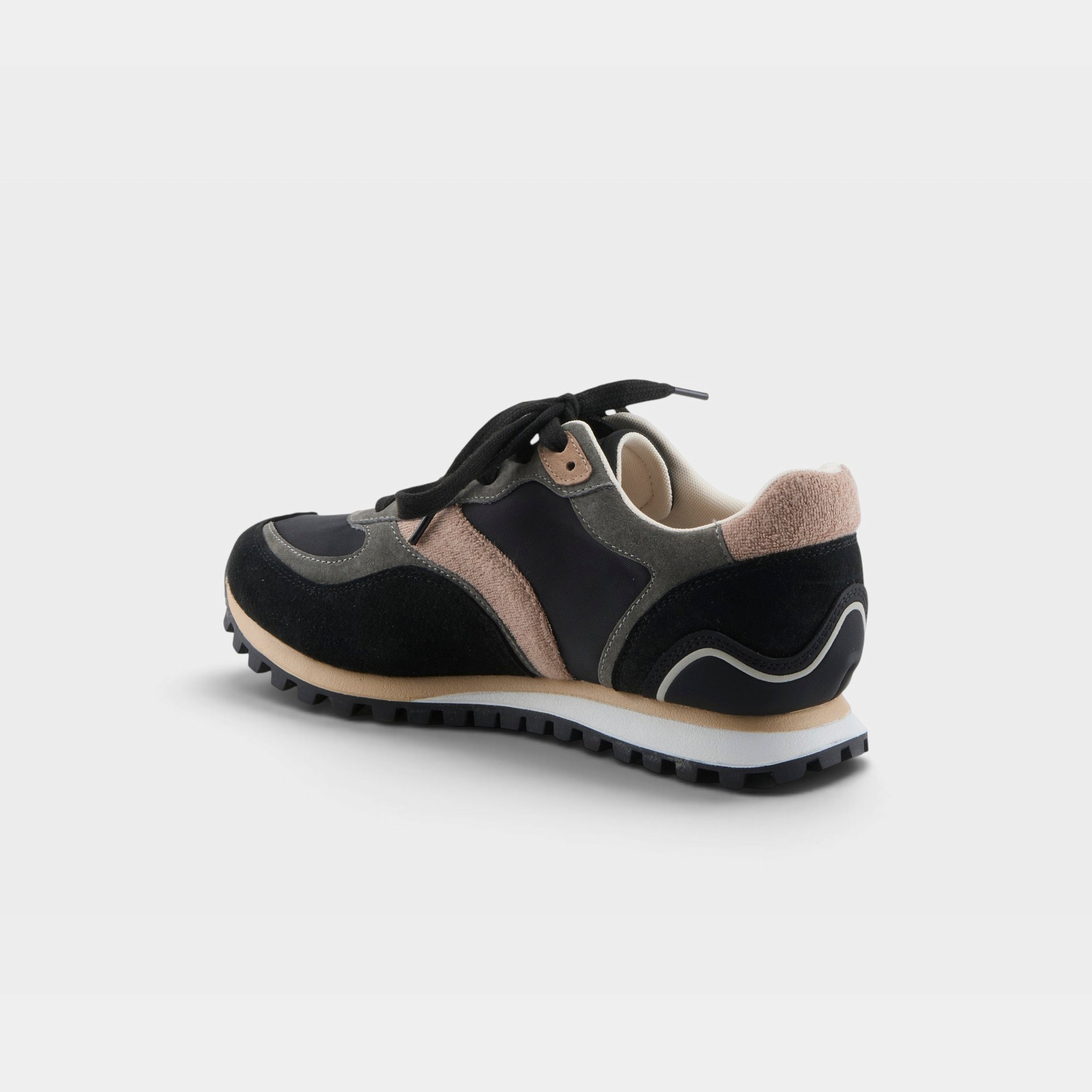 Patrizia Fiodh Black Multi Sneaker