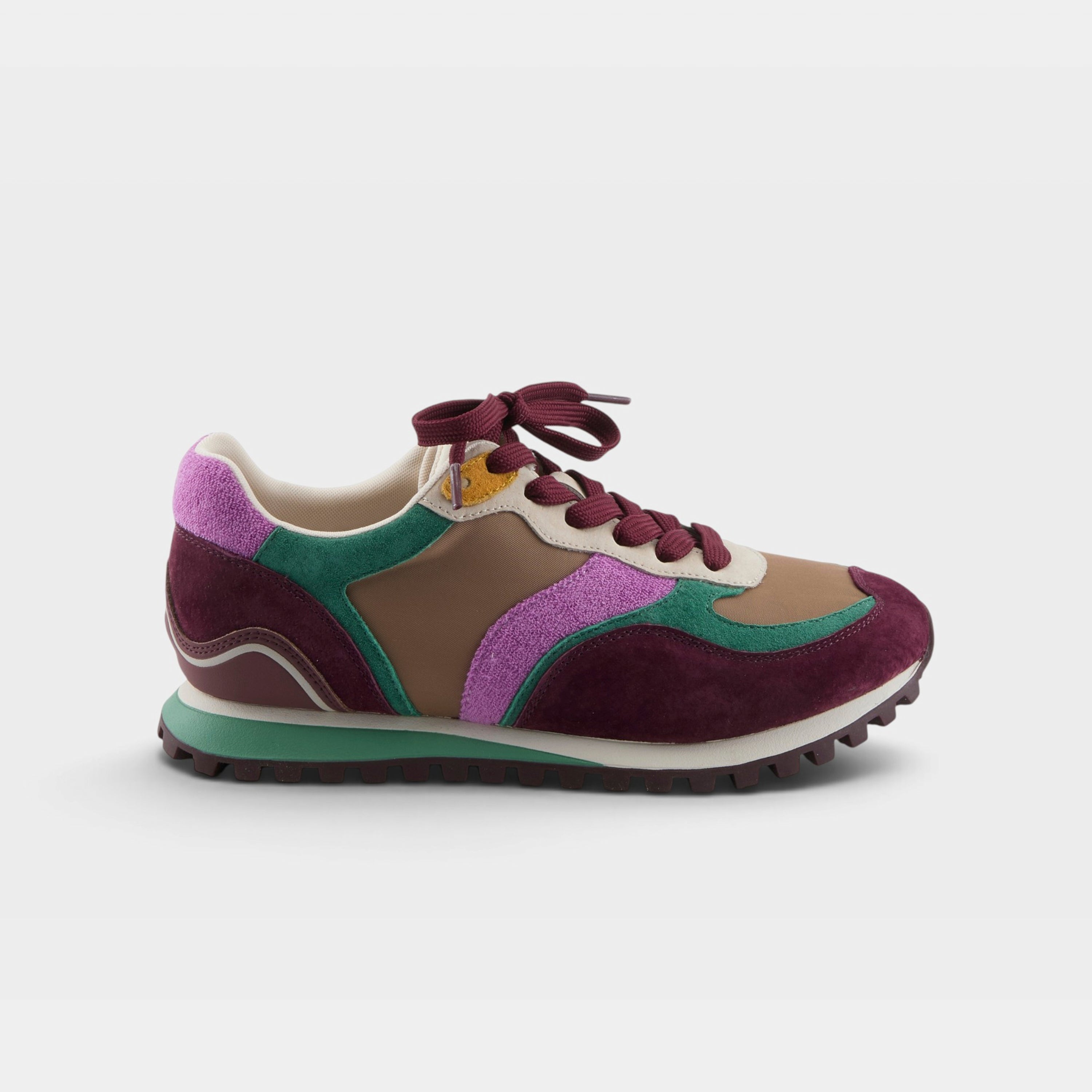 Patrizia Fiodh Plum Multi Sneaker