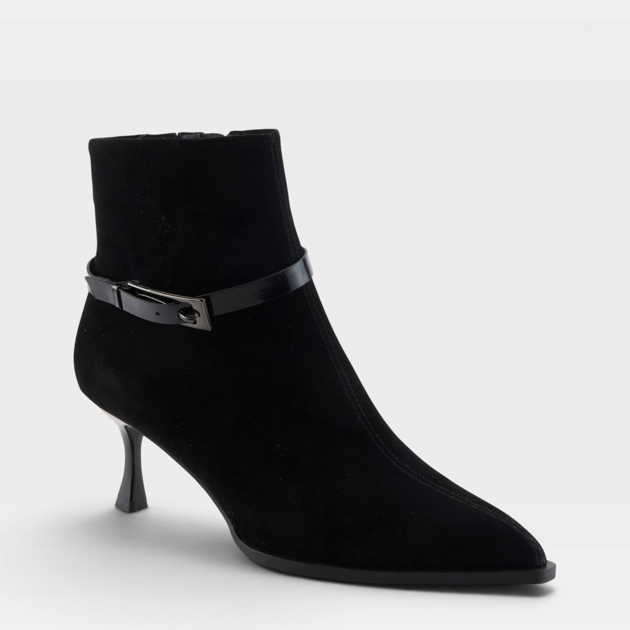Azura Fireball Black Suede Boot
