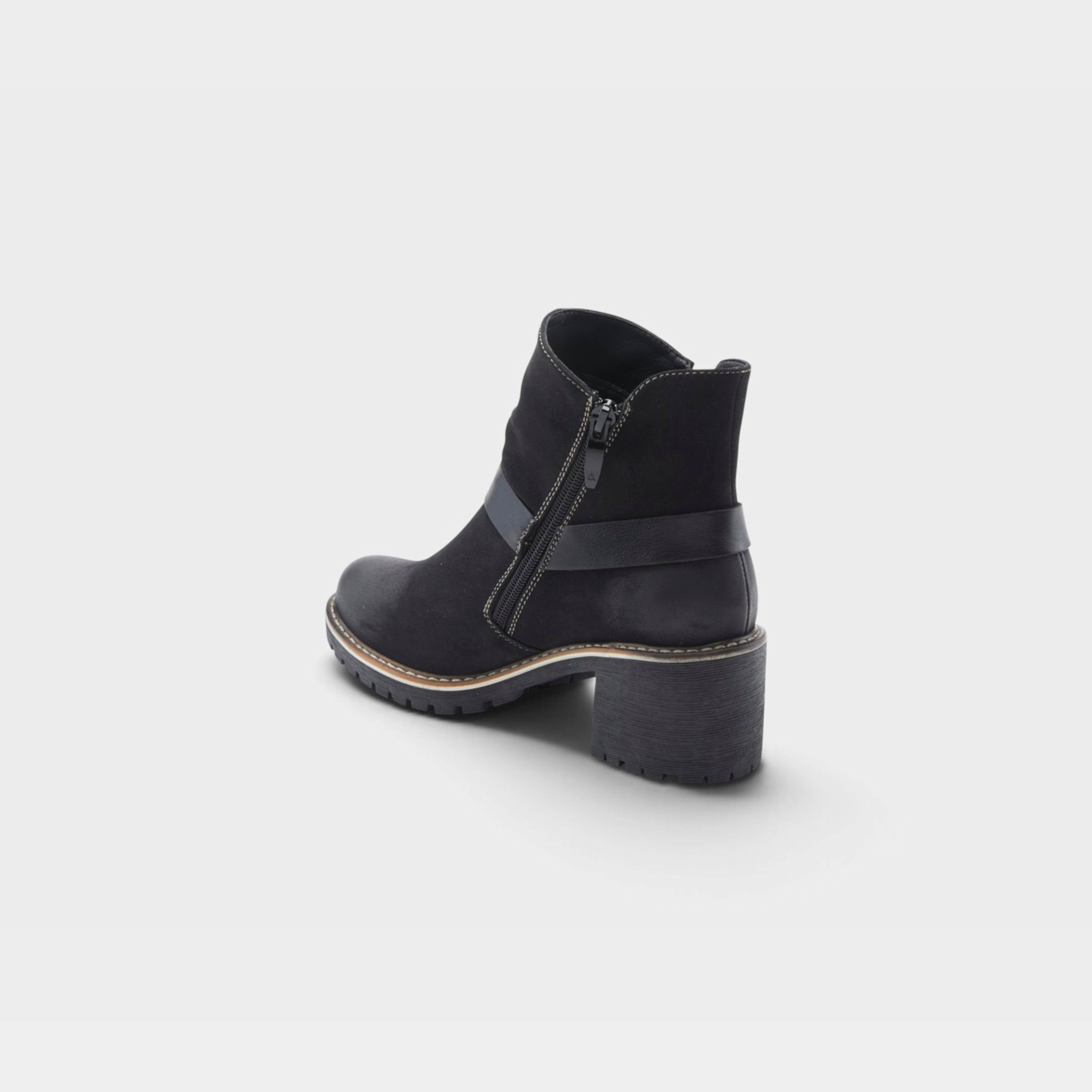Patrizia Firewood Black Bootie