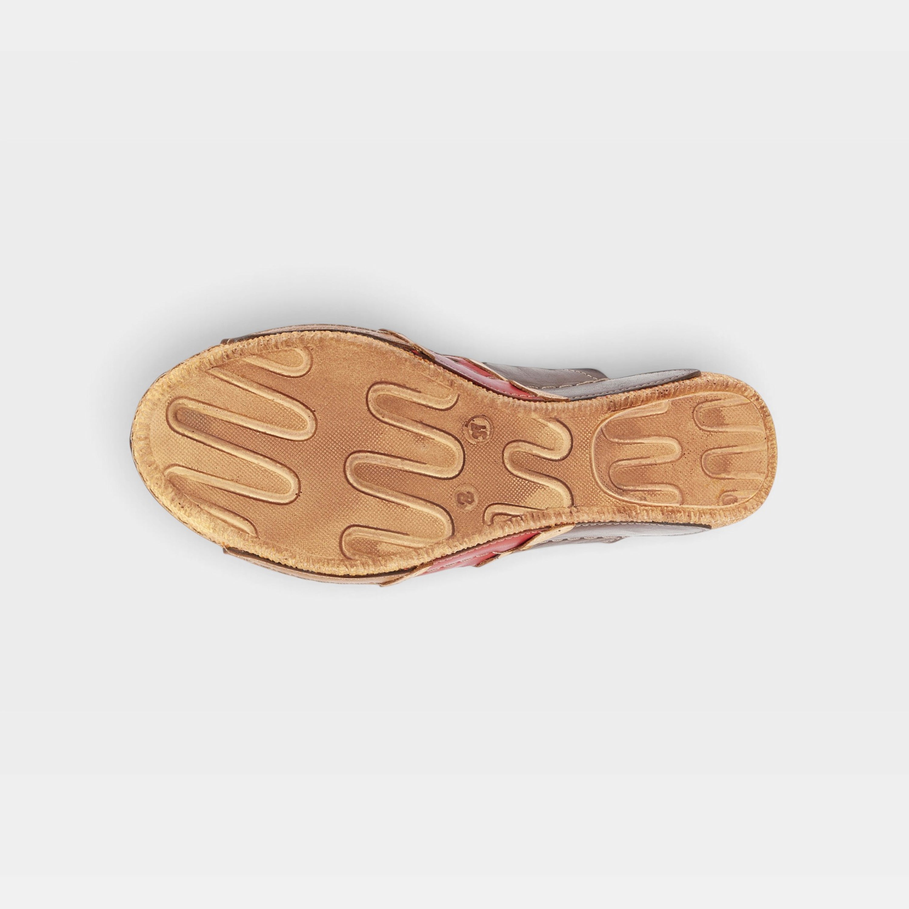 Spring Step Footy Brown Multi Sandal