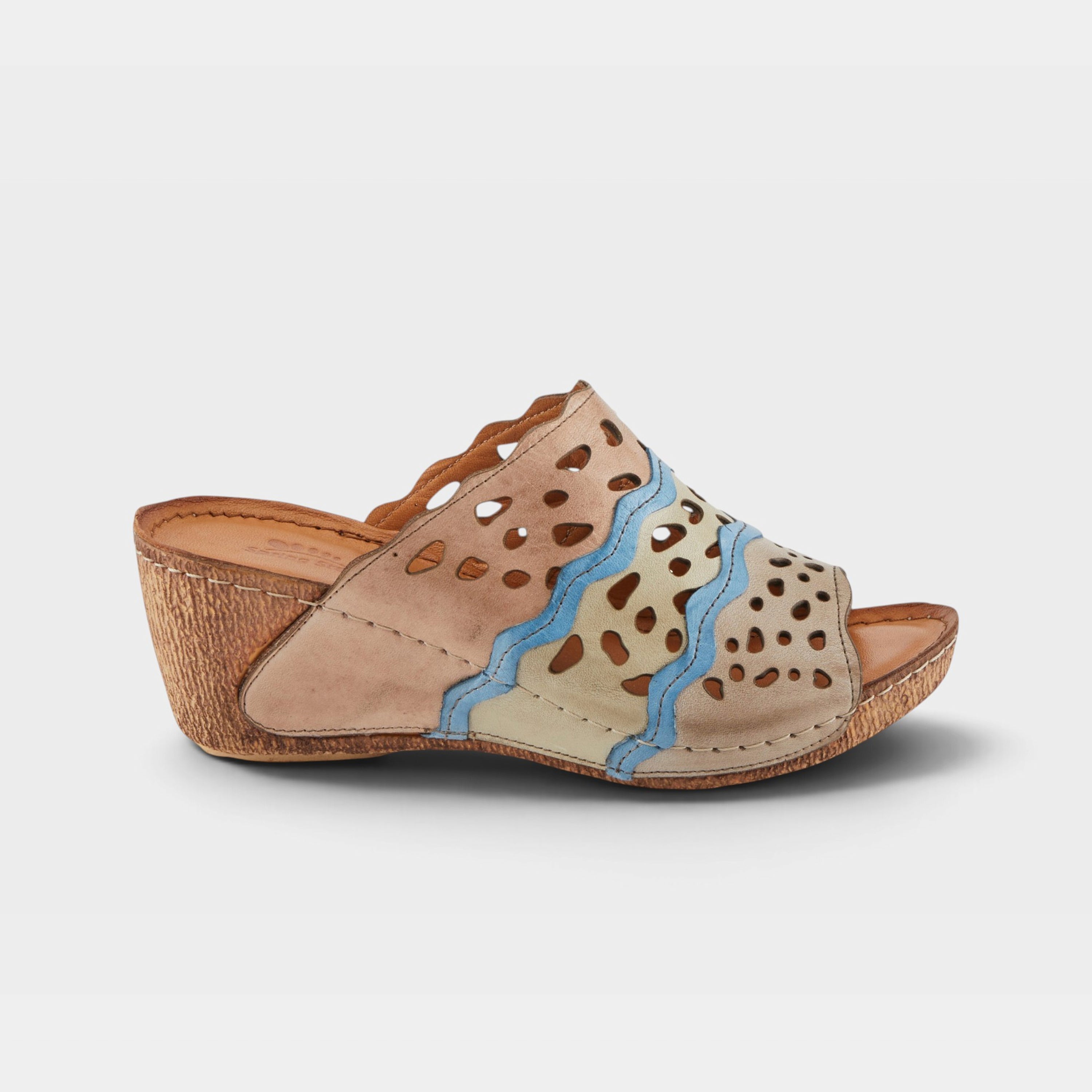 Spring Step Footy Blush Multi Sandal