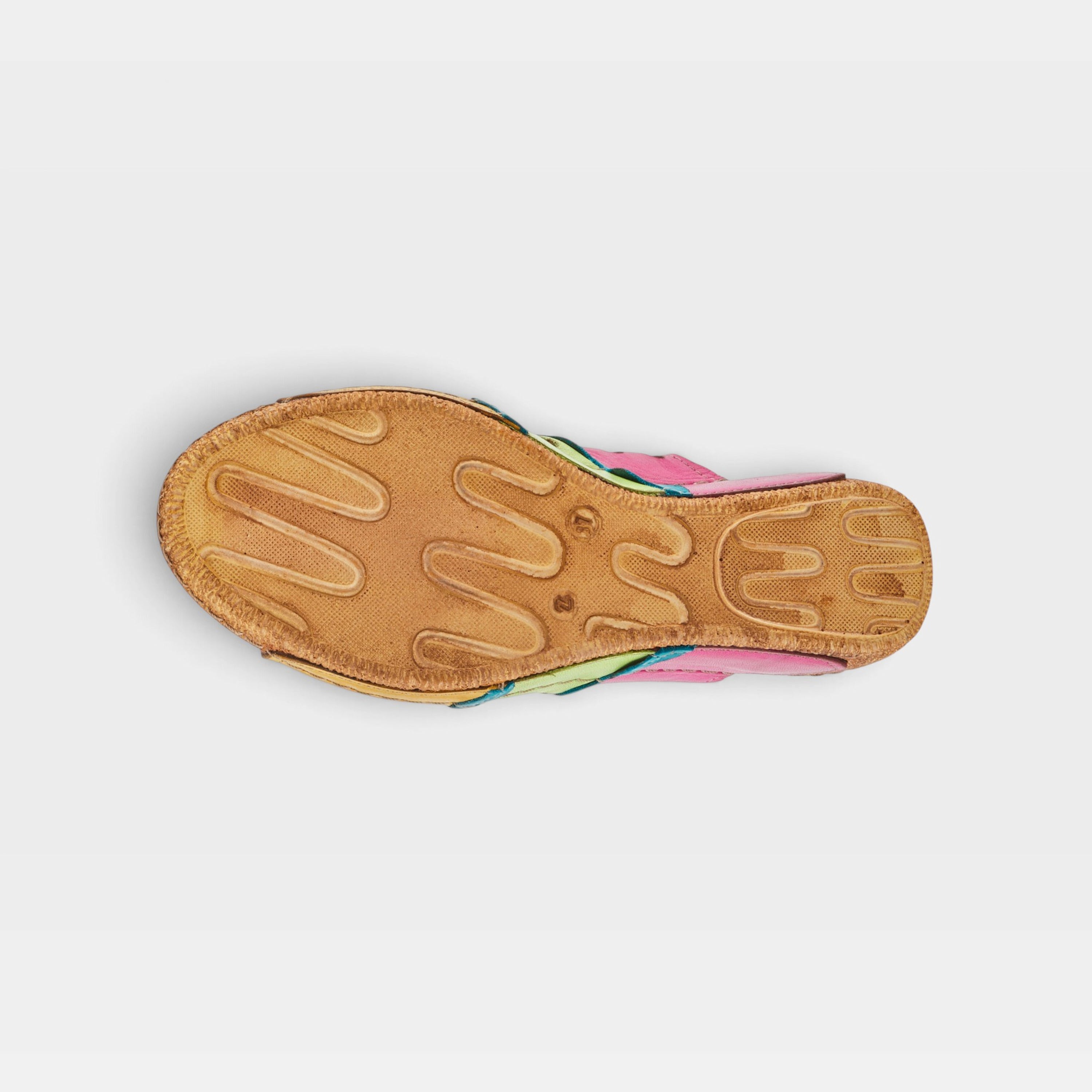 Spring Step Footy Fuchsia Multi Sandal