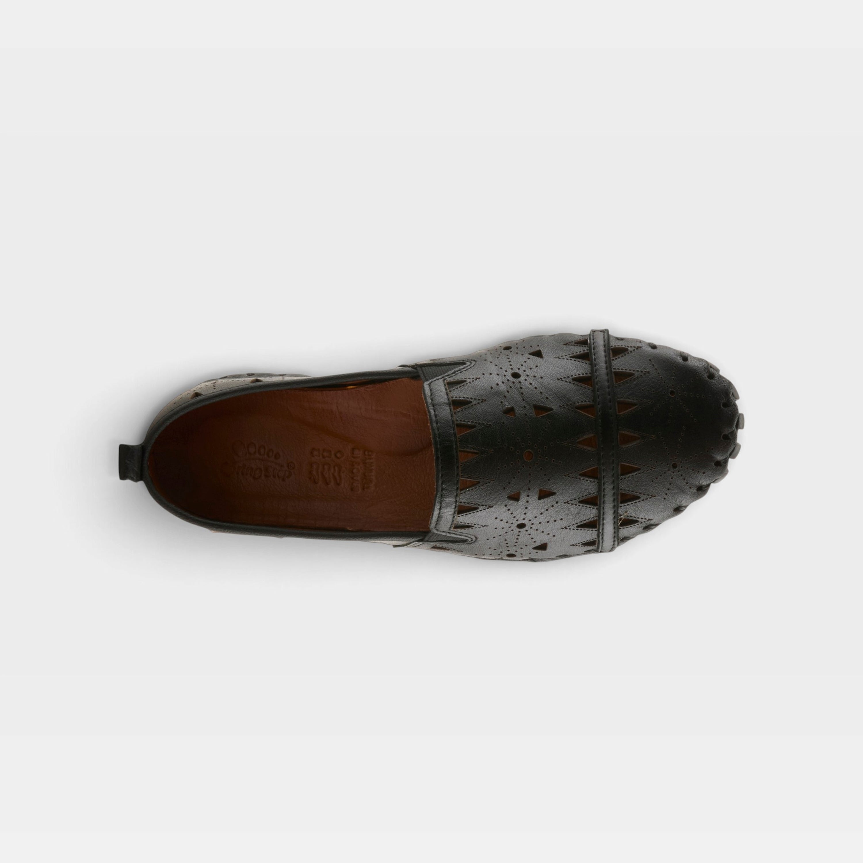 Spring Step Fusaro Black Loafer Shoe