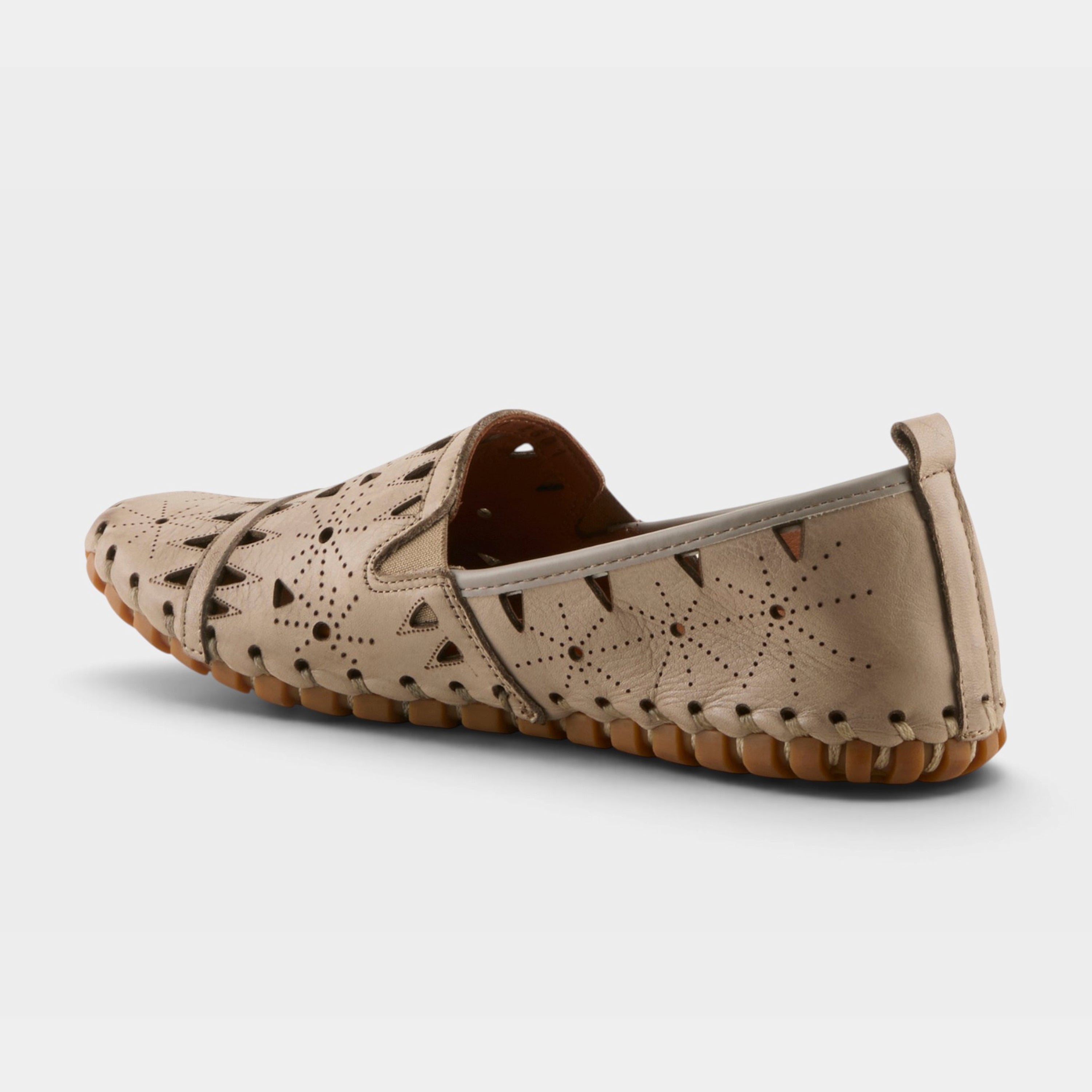 Spring Step Fusaro Grey Loafer Shoe