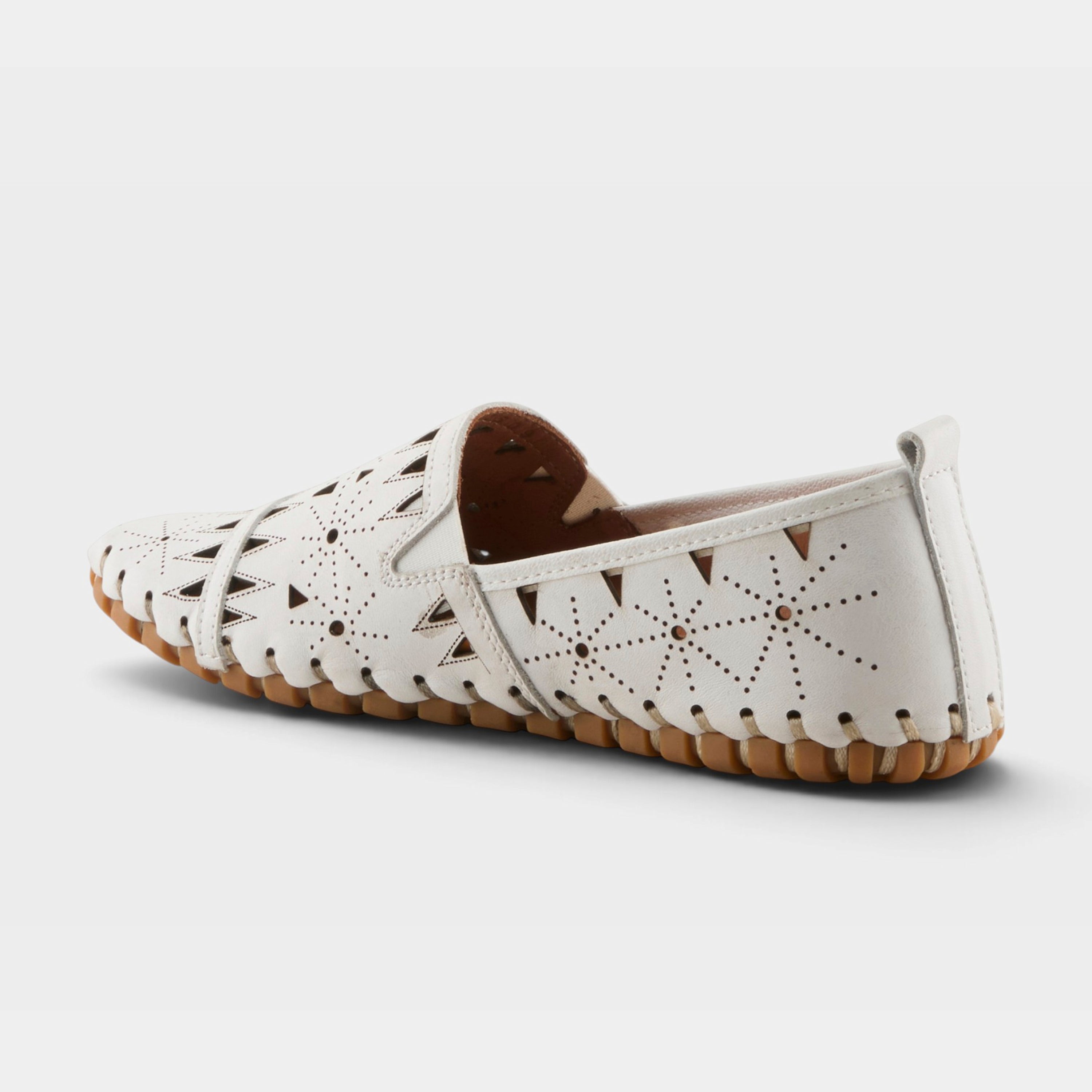 Spring Step Fusaro White Loafer Shoe