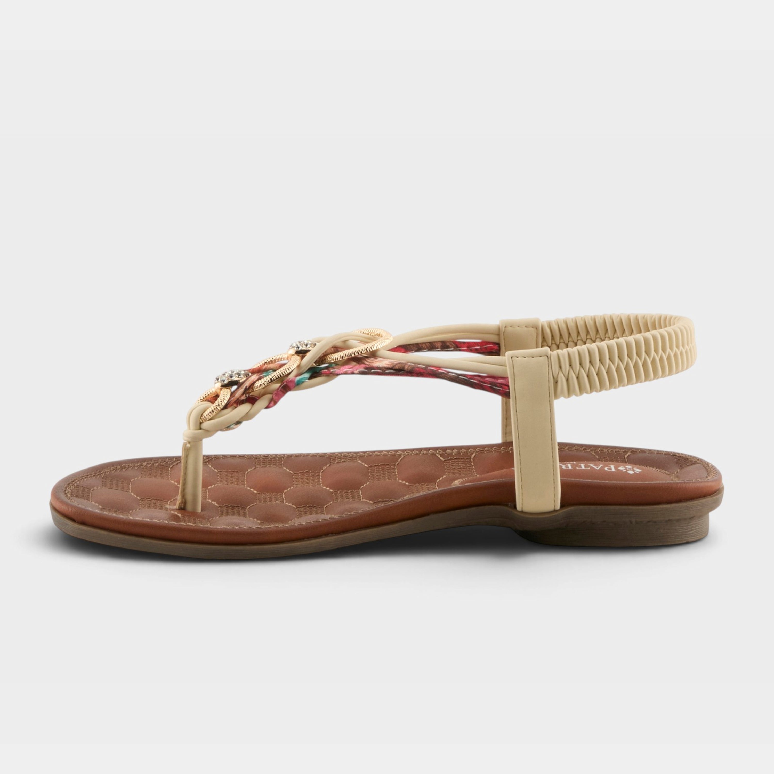 Patrizia Gadelina Beige Sandal