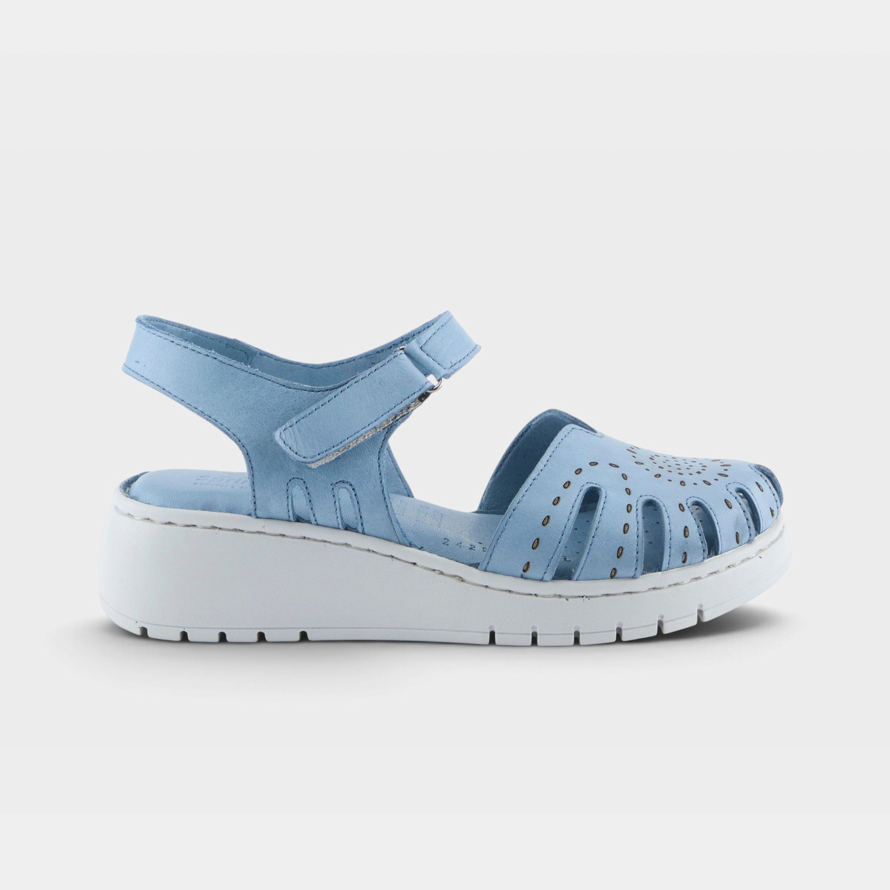 Spring Step Galavis Blue Sandal