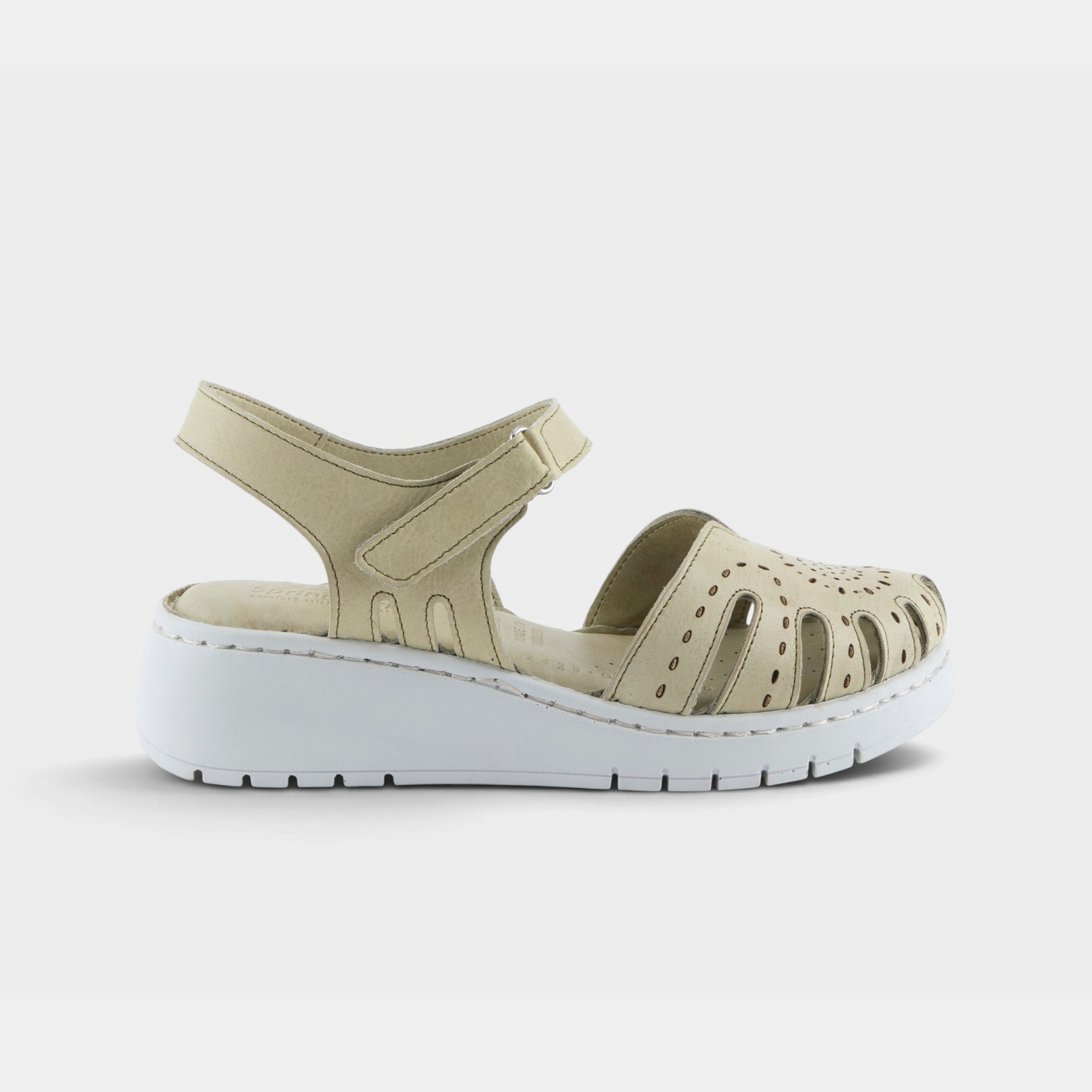Spring Step Galavis Sage Green Sandal