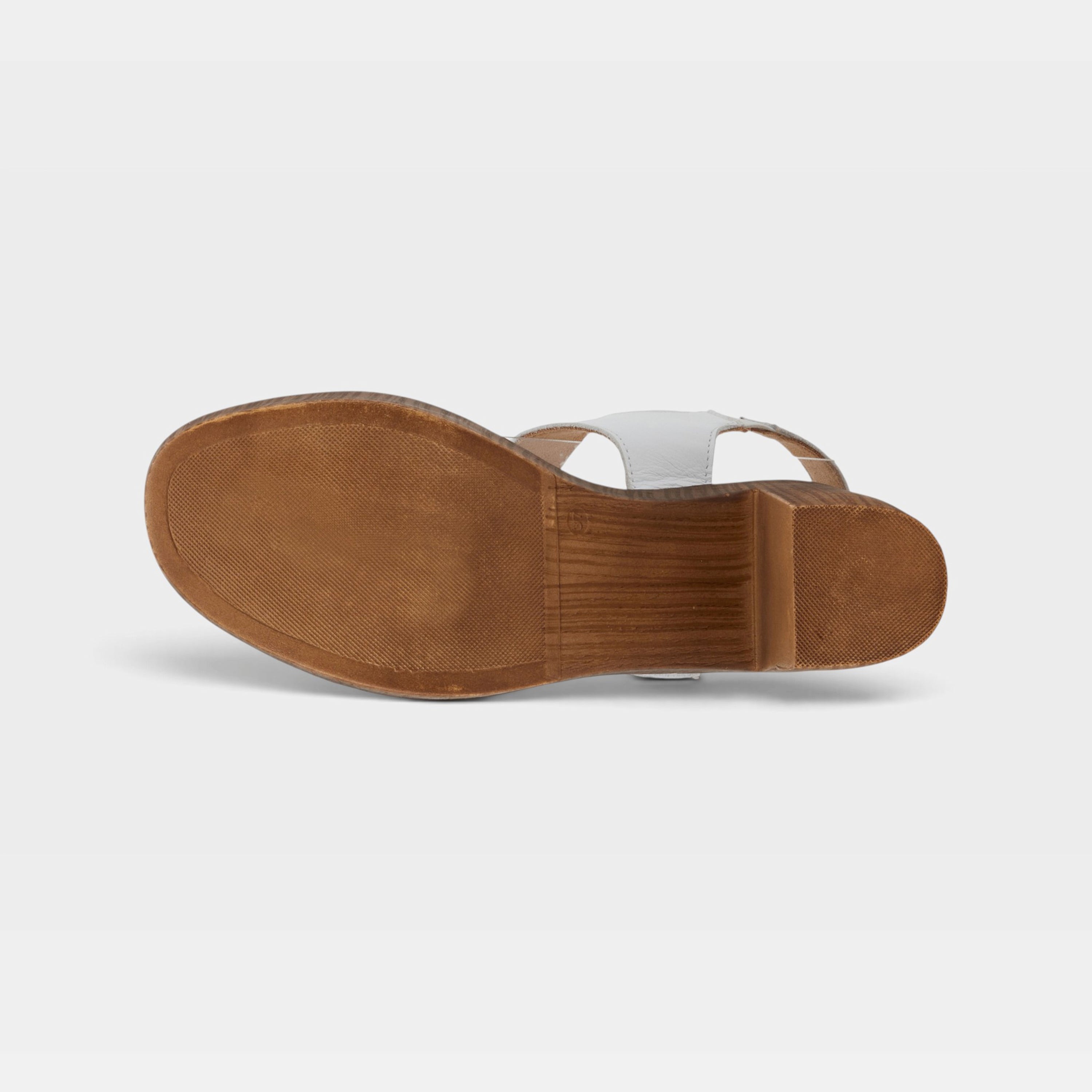 Spring Step Gamona White Sandal