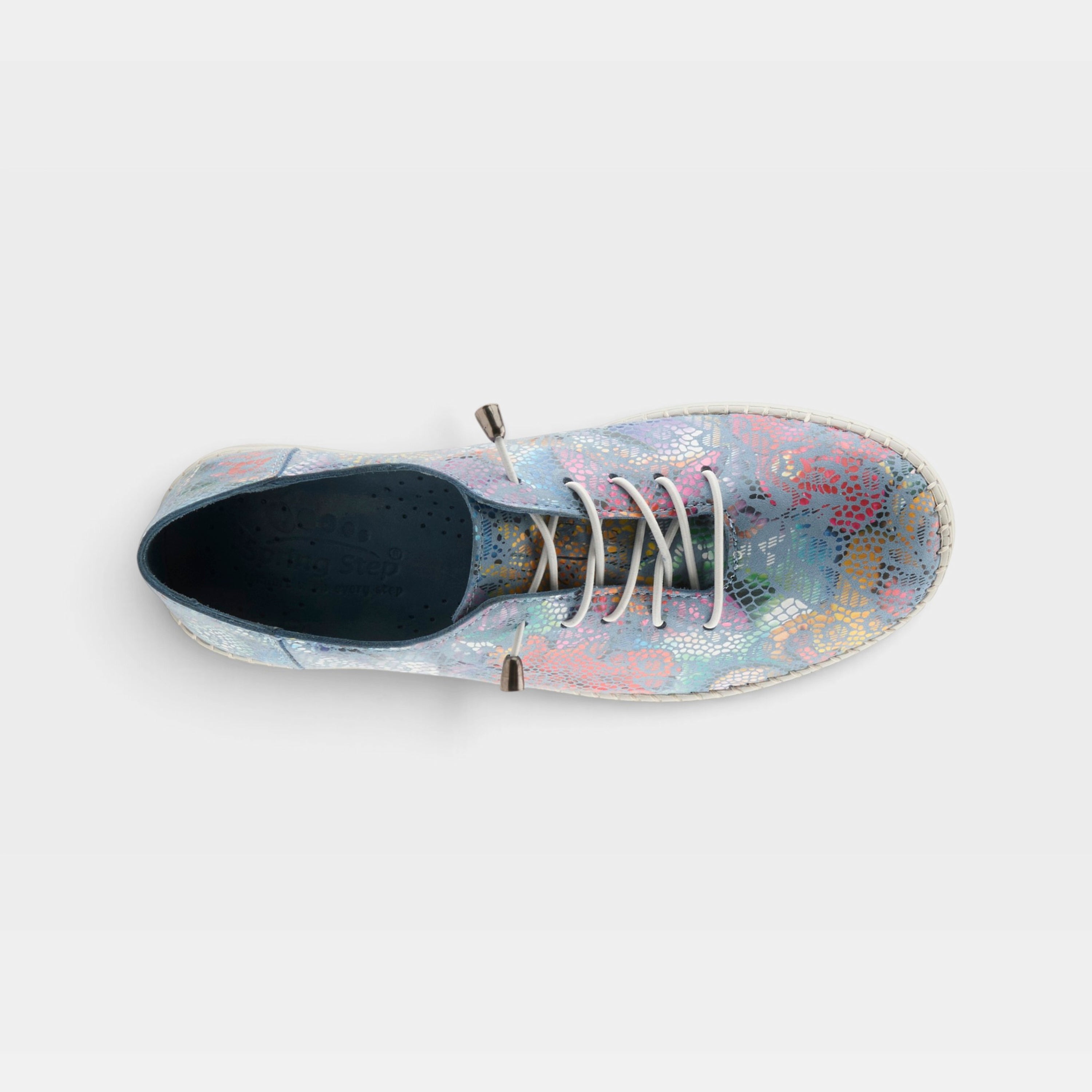 Spring Step Garner Blue Multi Sneaker