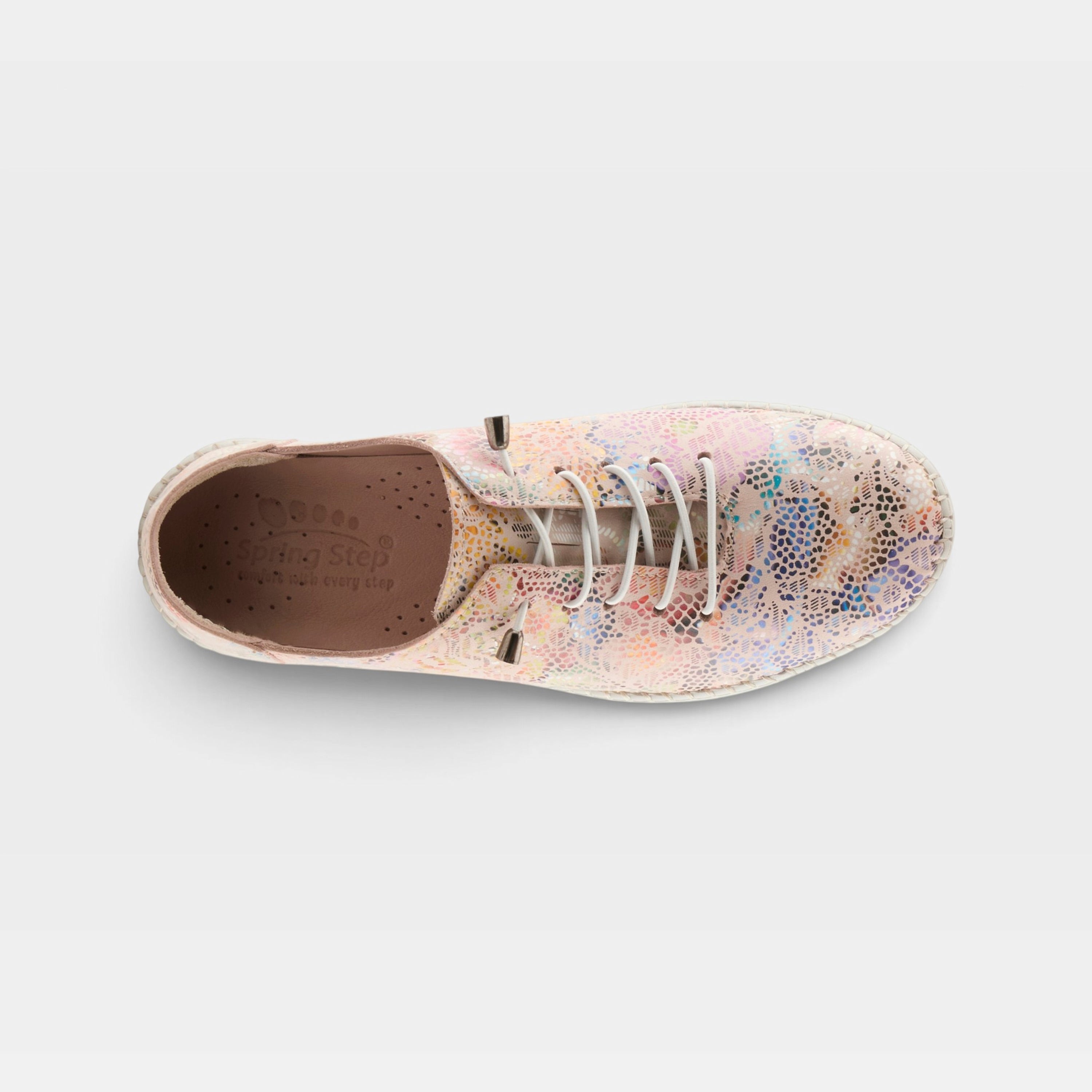 Spring Step Garner Pink Multi Sneaker
