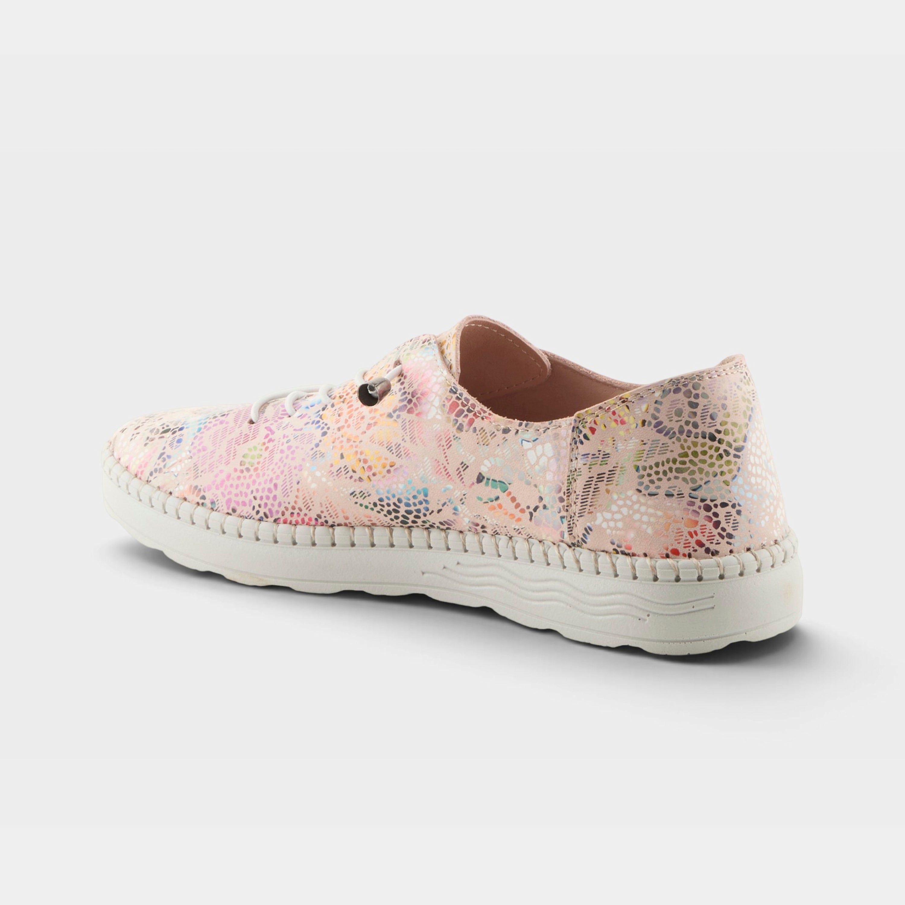 Spring Step Garner Pink Multi Sneaker