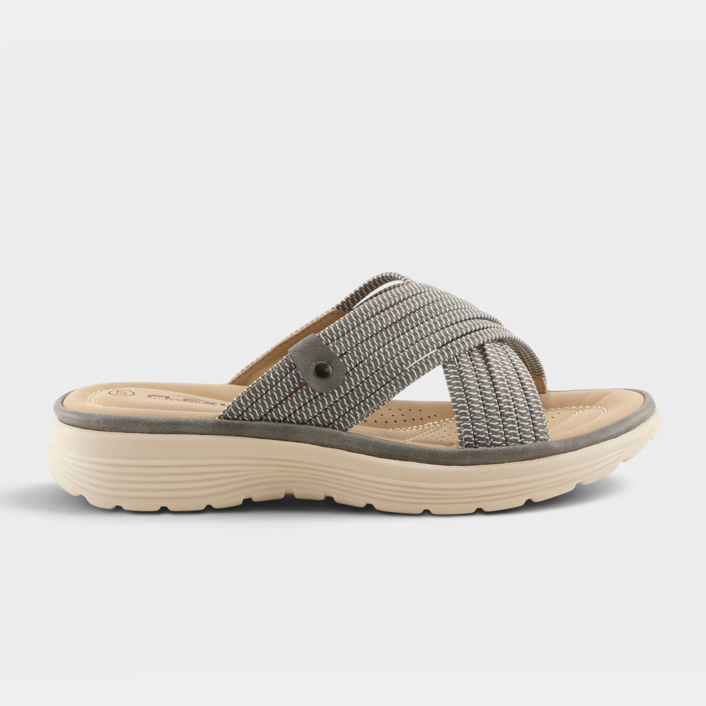Flexus Gaspie Grey Sandal