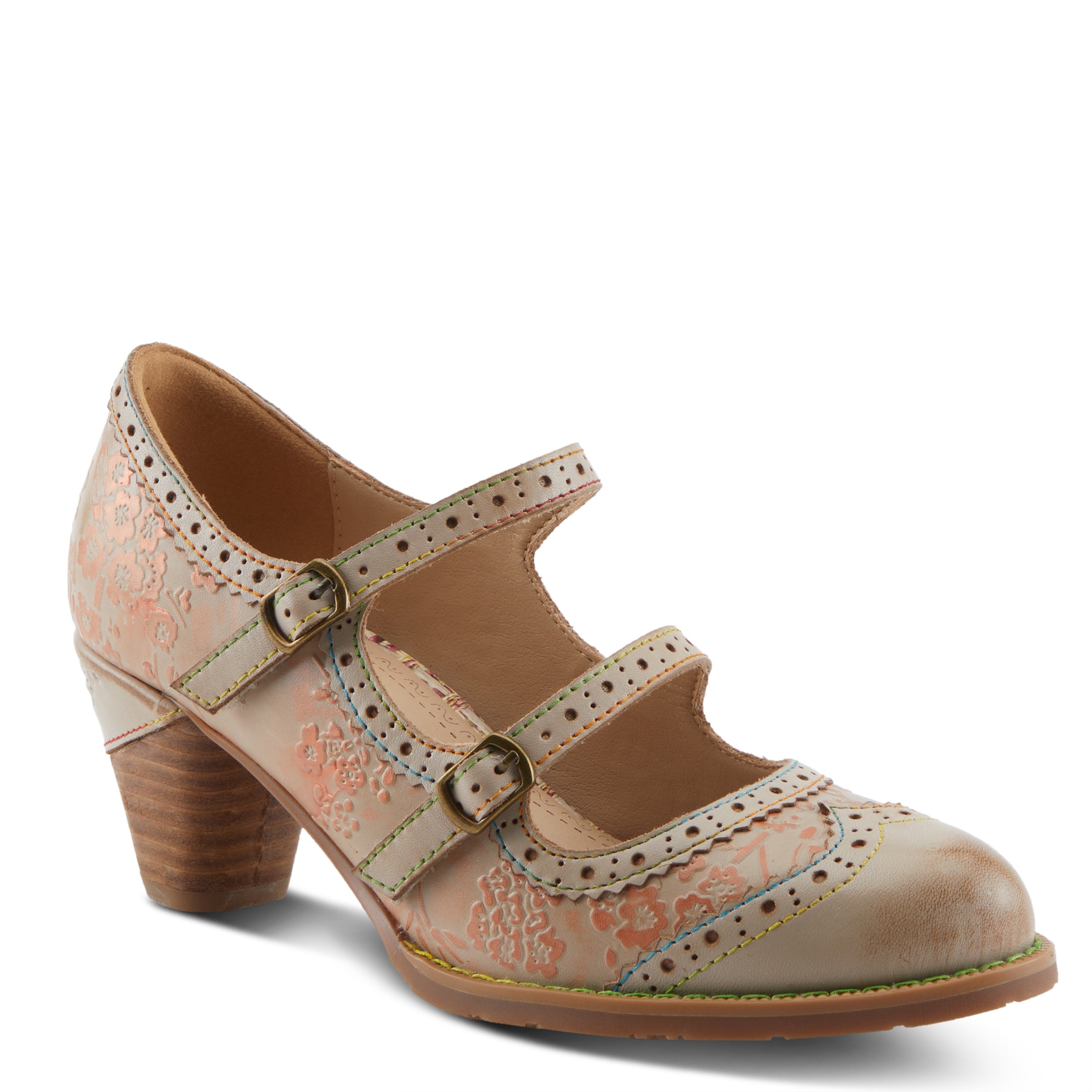 L'Artiste Gaviria women's Leather heels Shoes - Spring Step Shoes