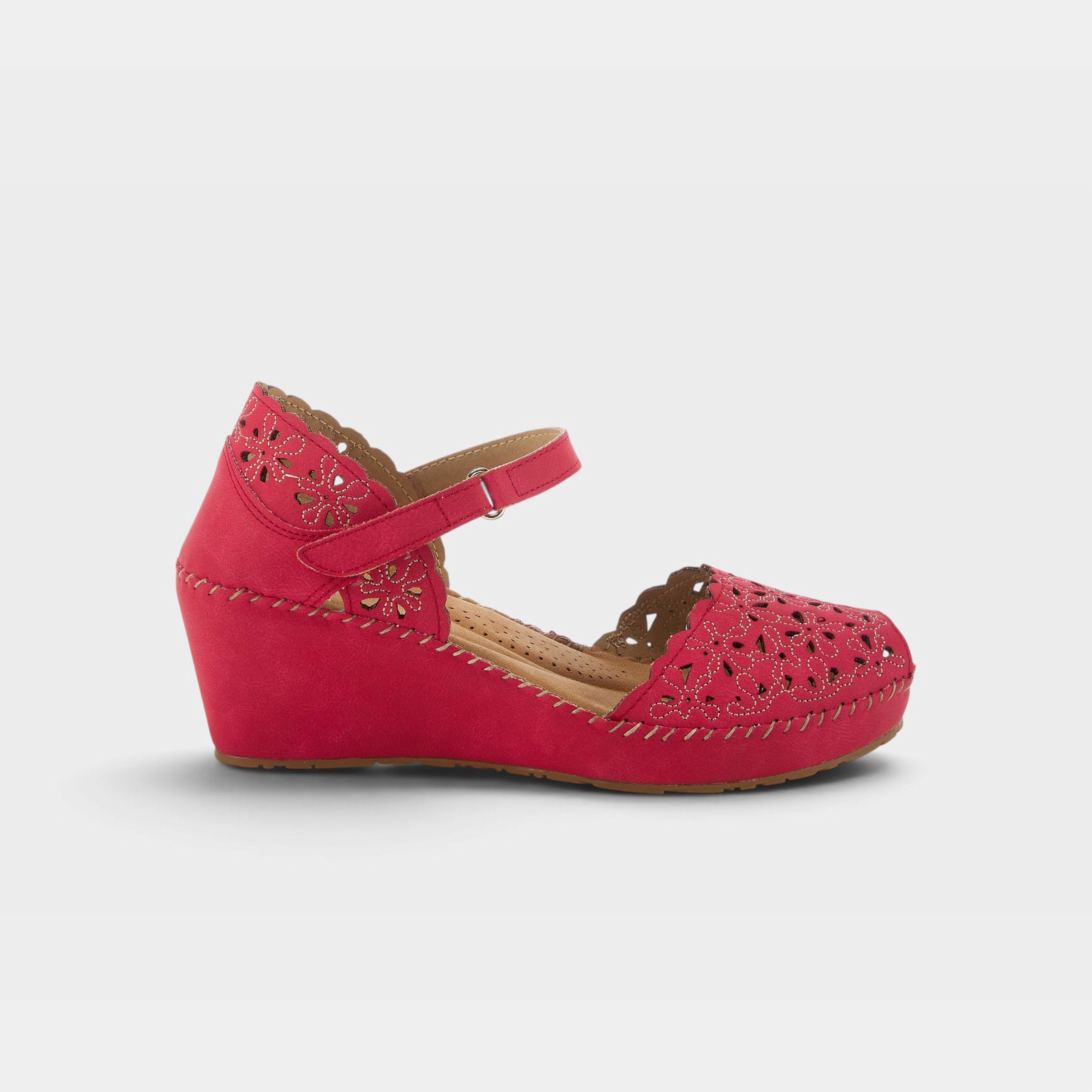 Patrizia Gennina Dark Red Sandal
