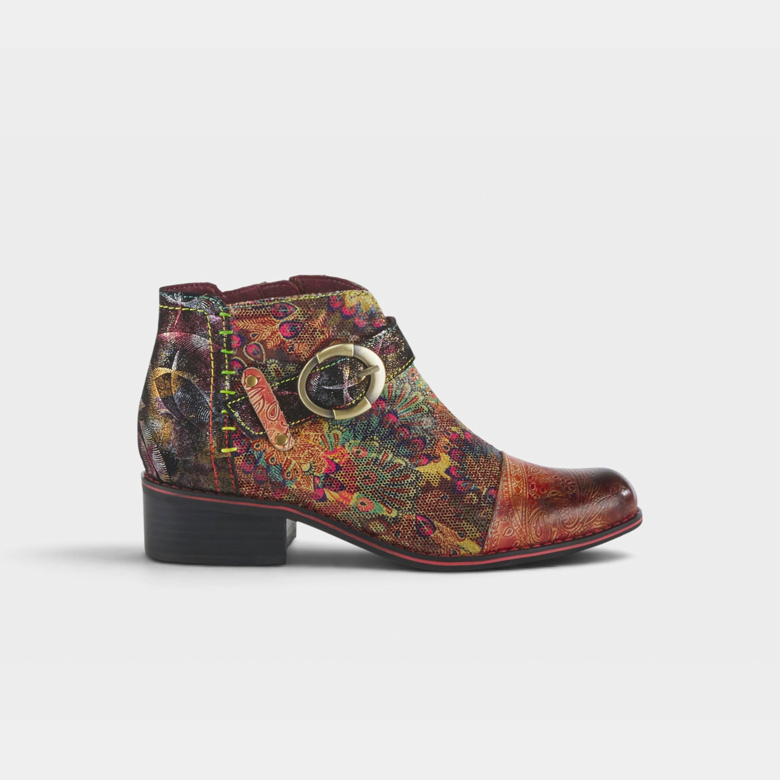 L'Artiste Georgiana-Scope boots in Camel Multi, hero view